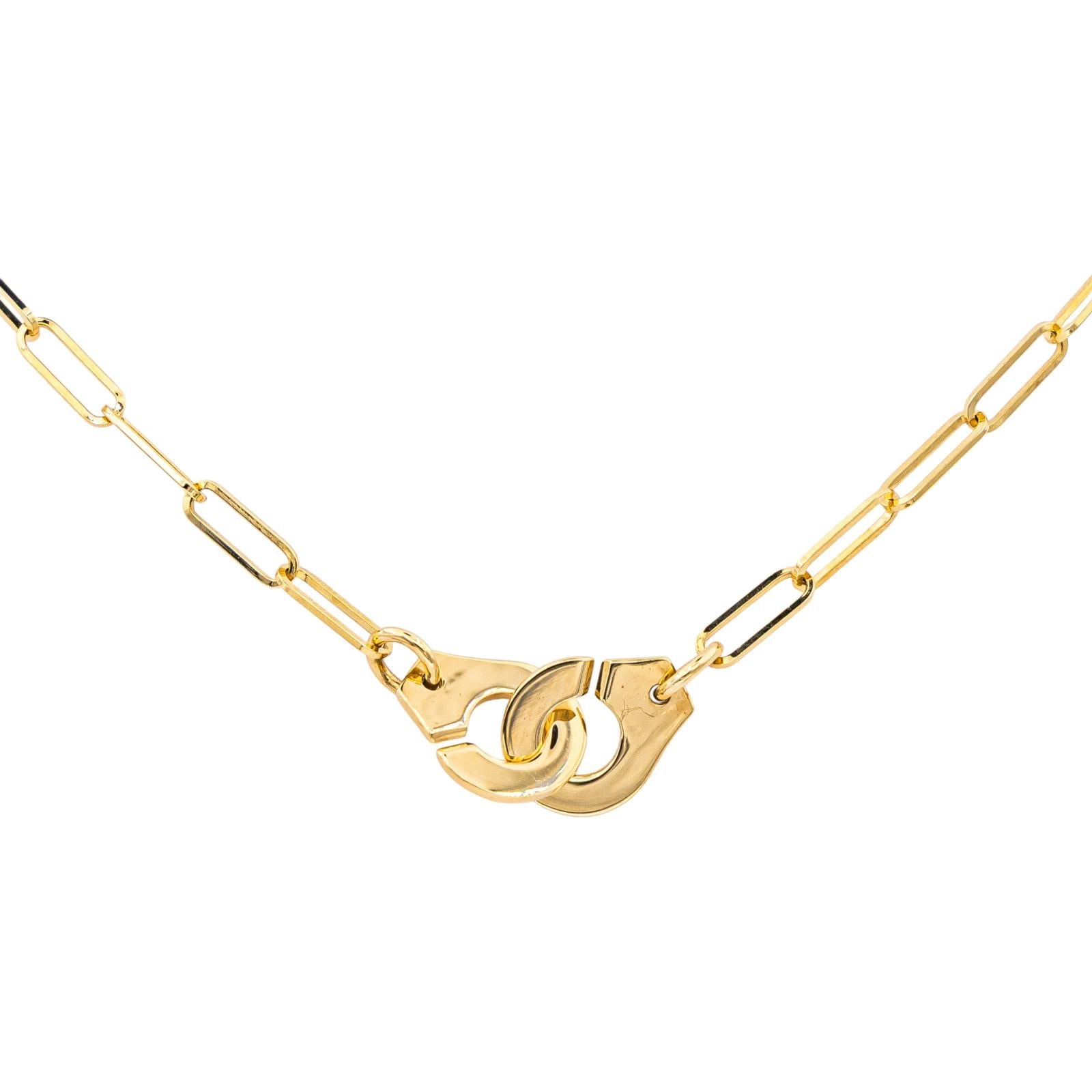Dinh van Collier Menottes Or jaune