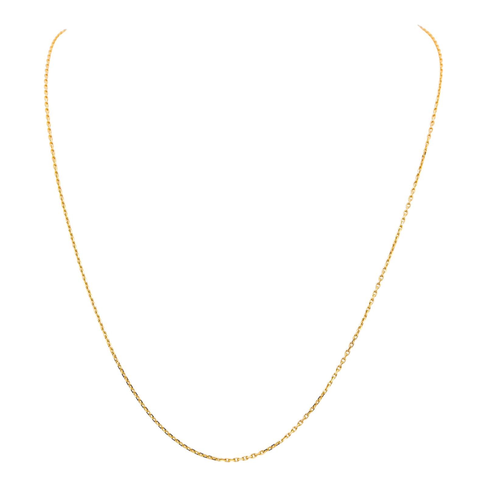 Collier Chaîne Or jaune