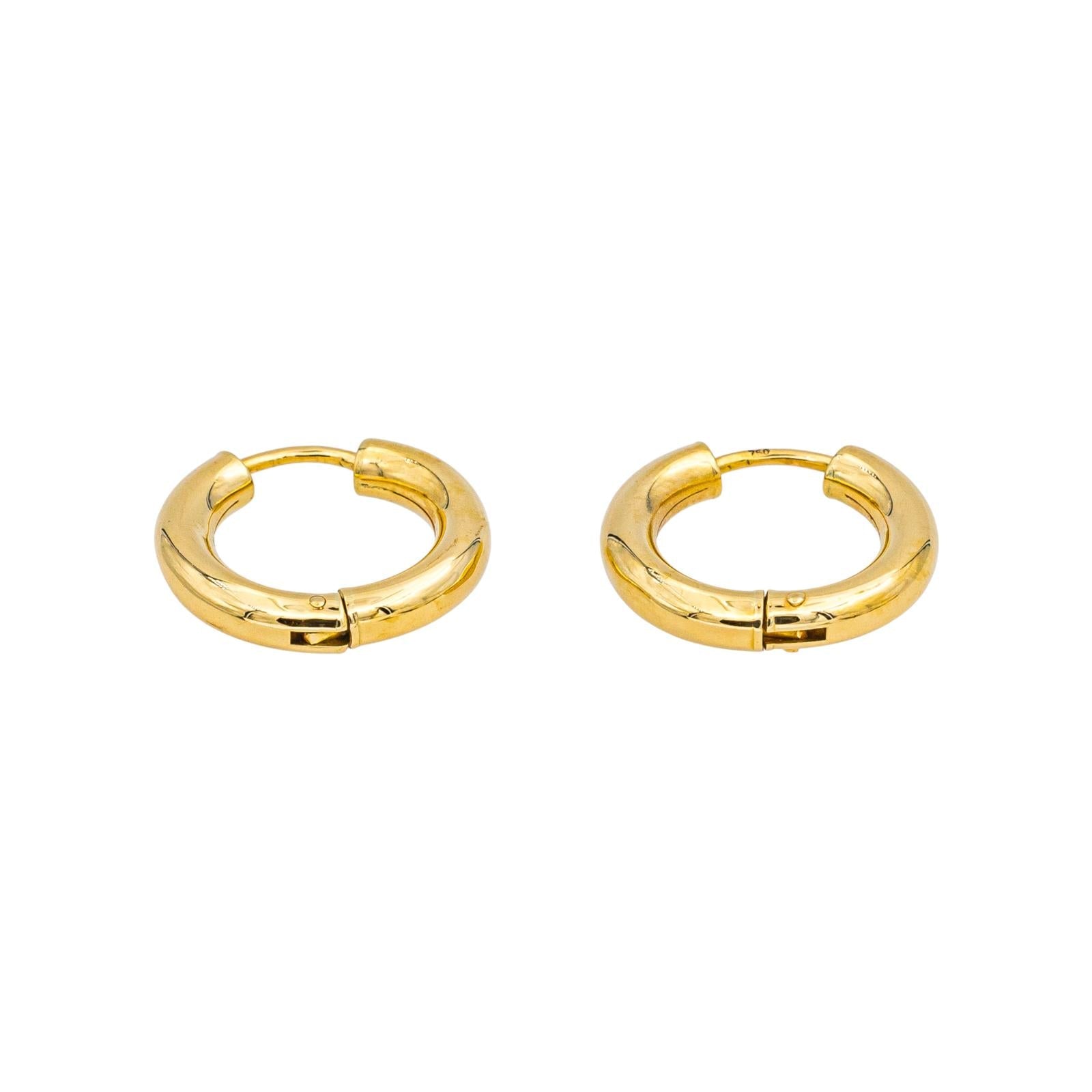 Boucles d'oreilles Créoles Or jaune