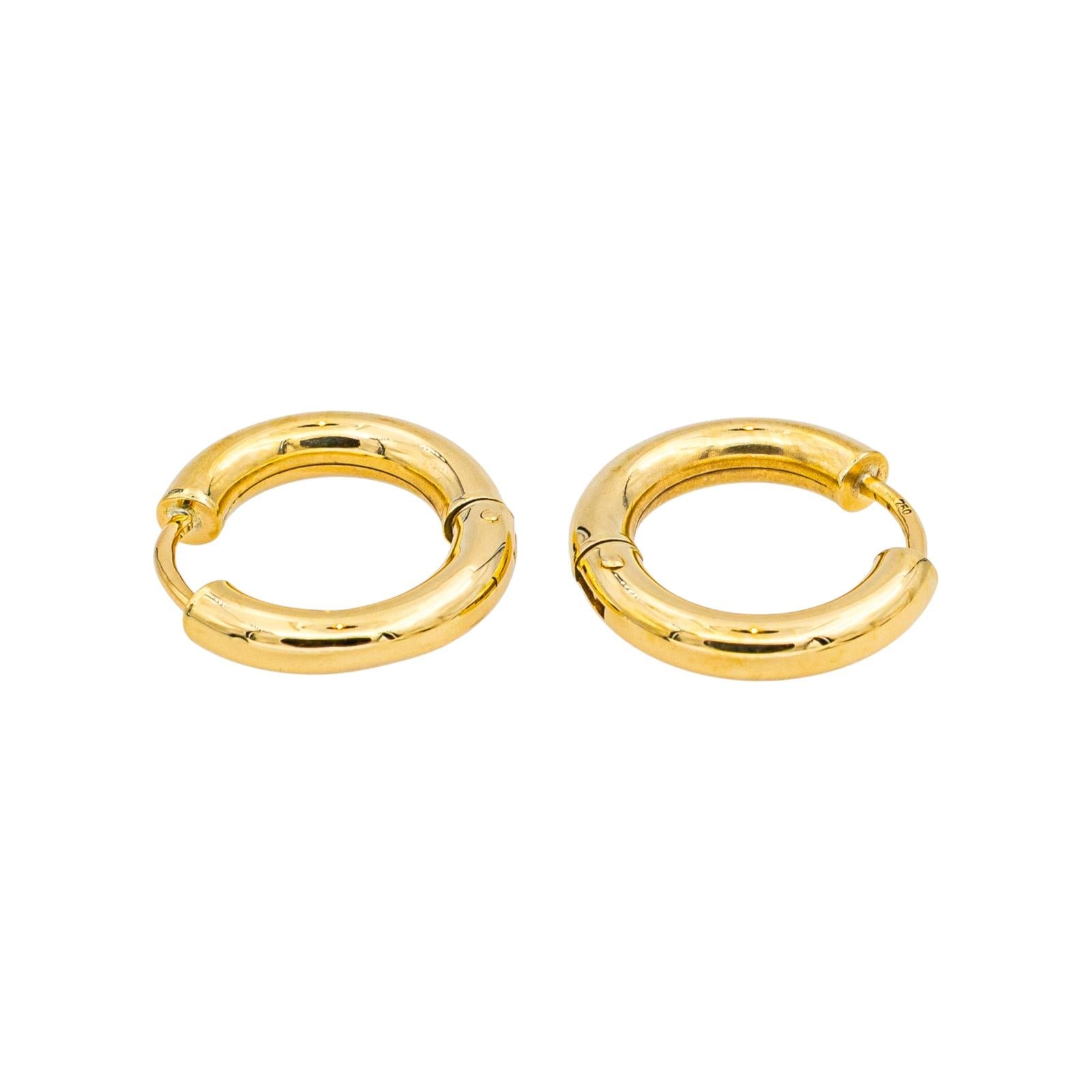 Boucles d'oreilles Créoles Or jaune