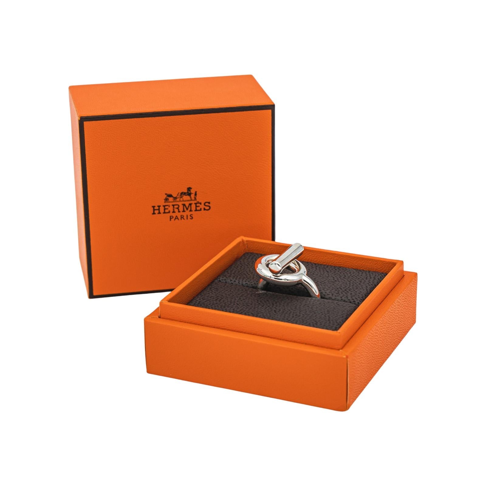 Hermès Bague Echappée Argent