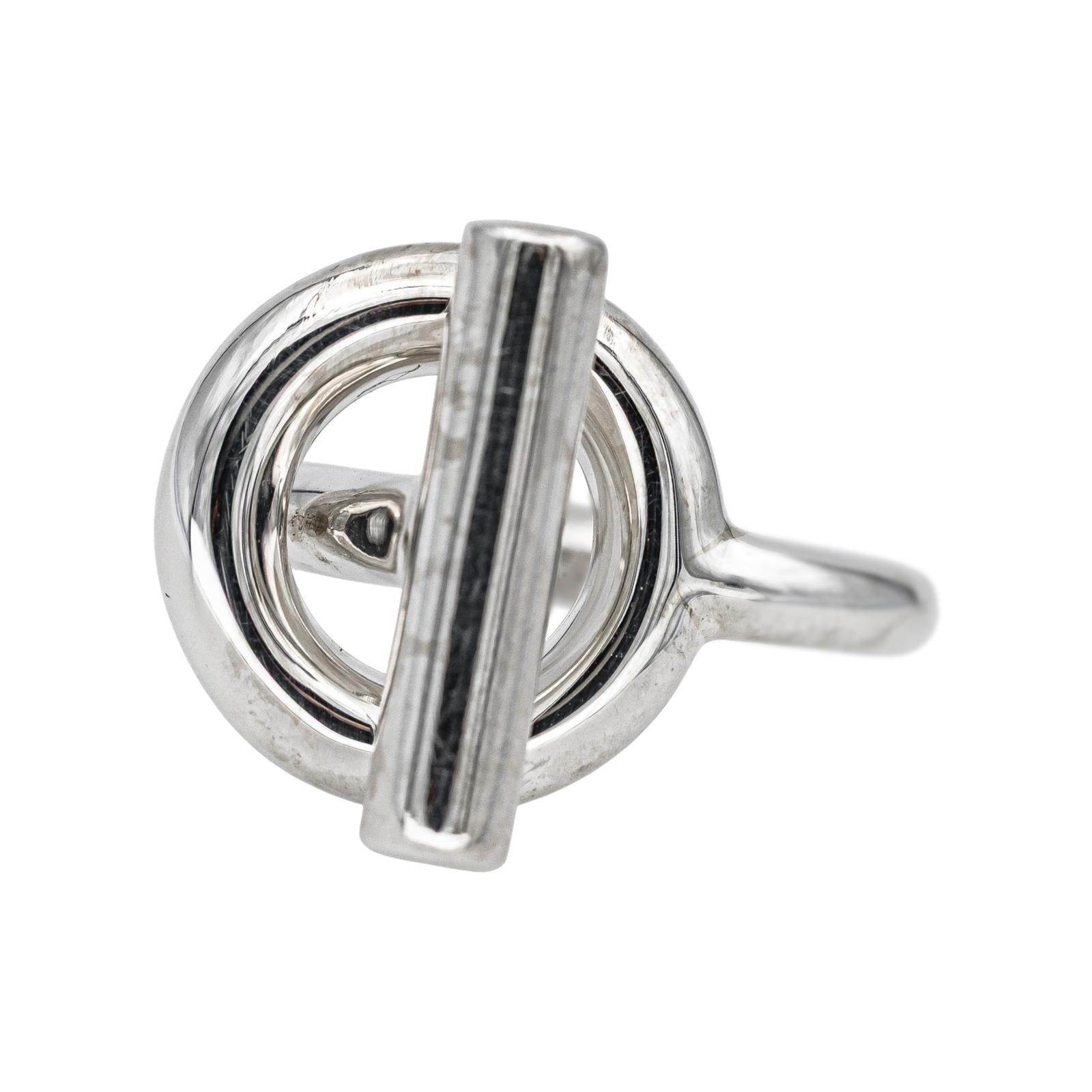 Hermès Bague Echappée Argent