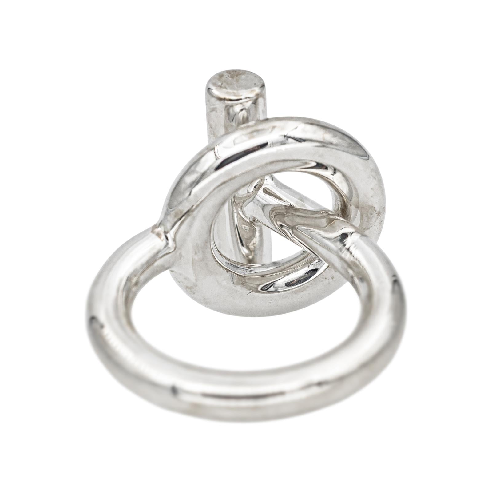 Hermès Bague Echappée Argent