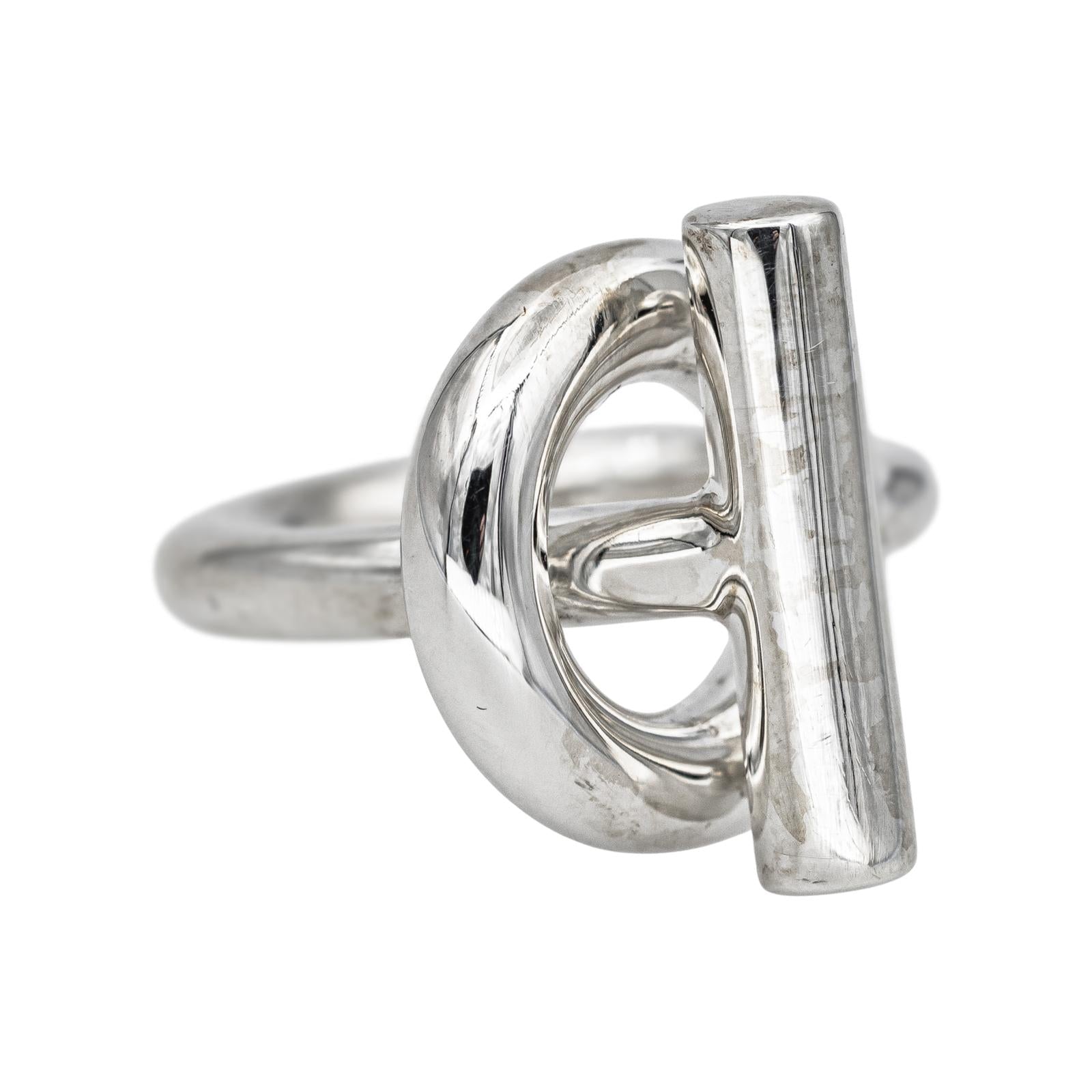 Hermès Bague Echappée Argent