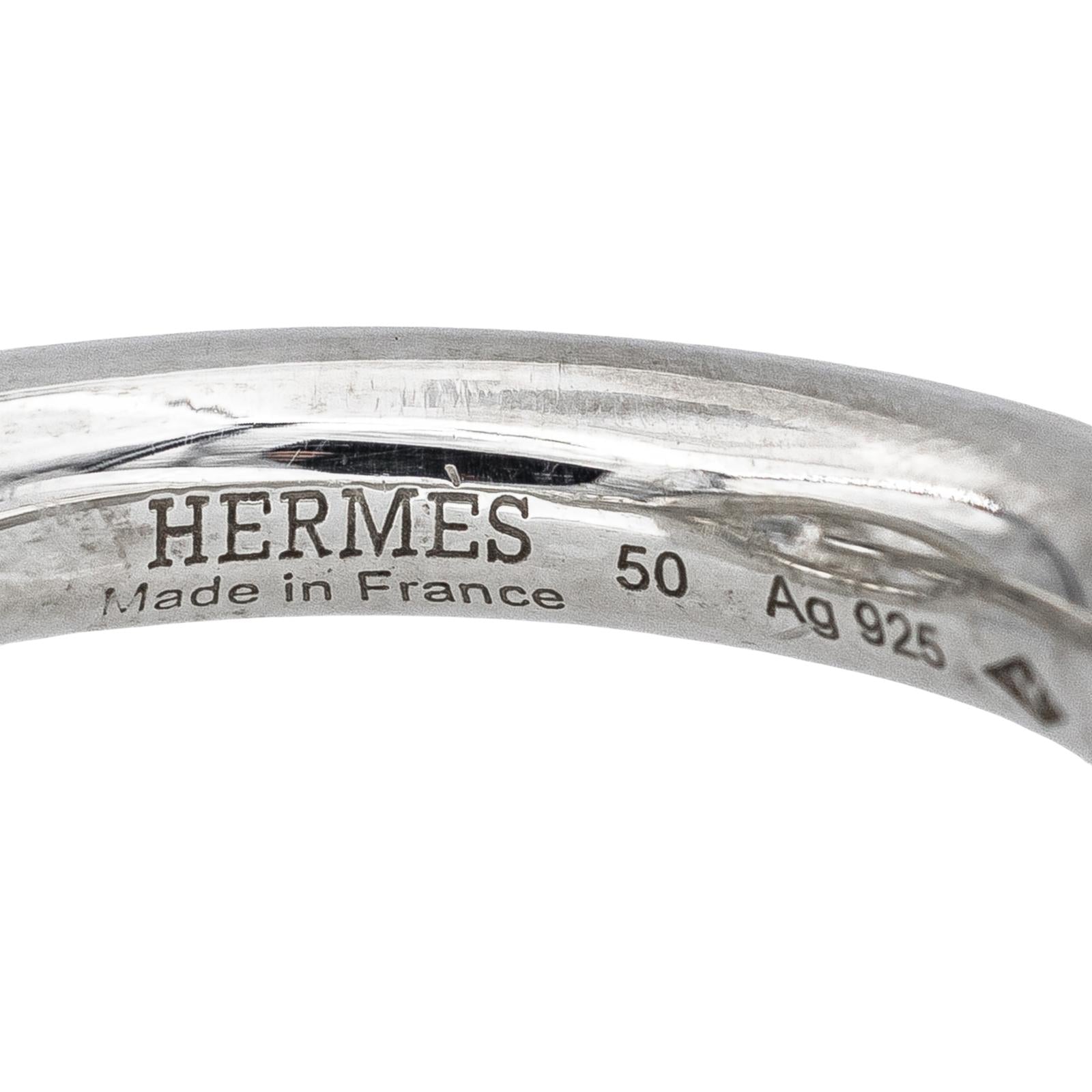 Hermès Bague Echappée Argent