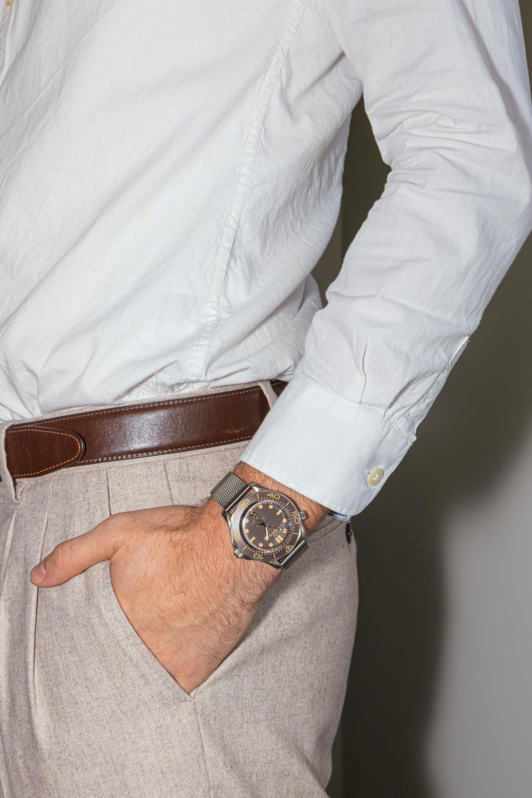 Omega Montre Seamaster Titane