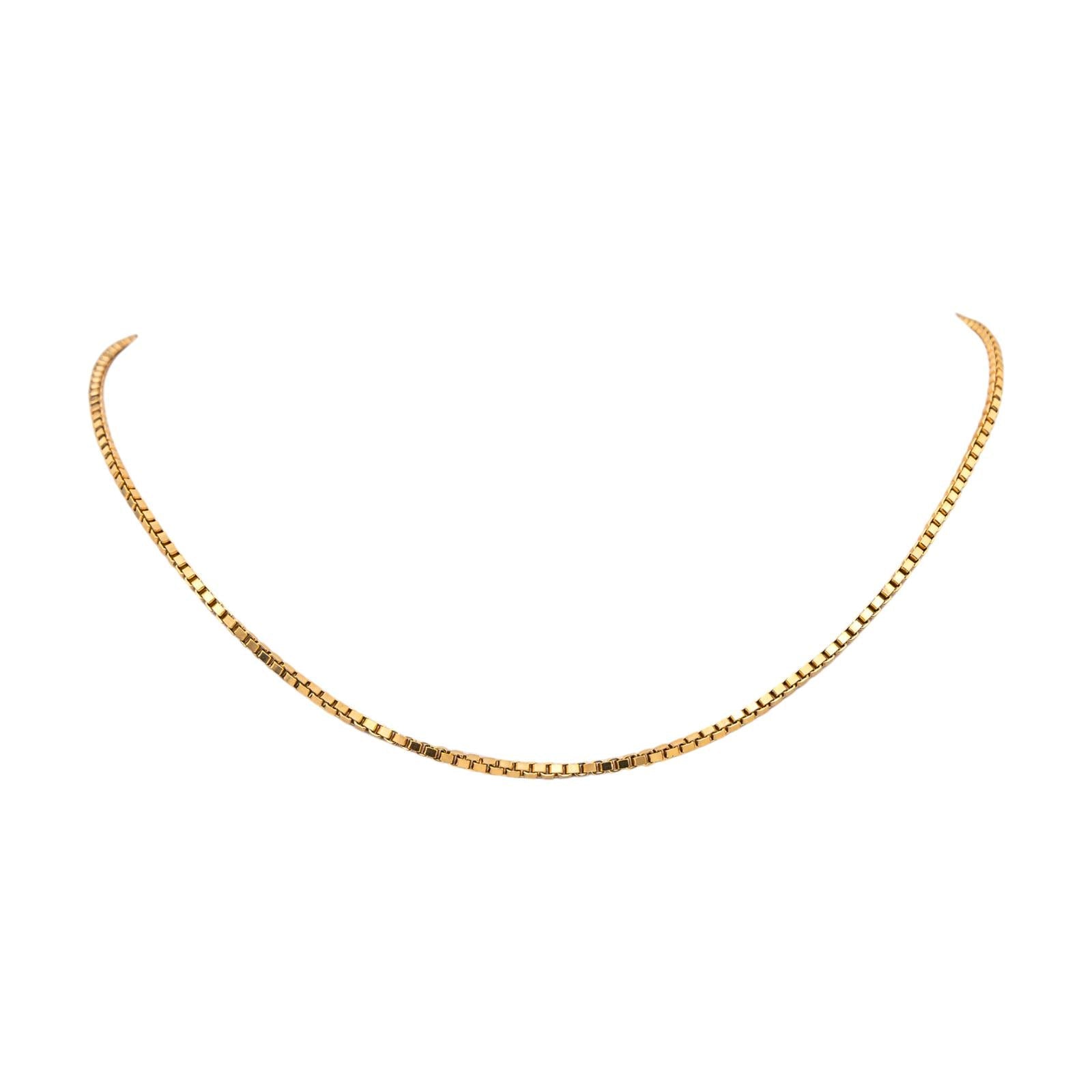 Collier Chaîne Or rose