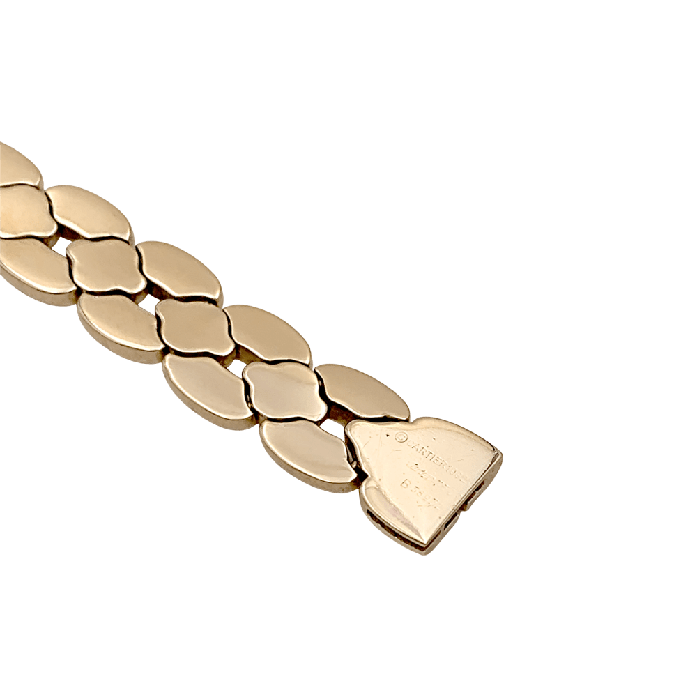 Bracelet Cartier, "Margot", or jaune.