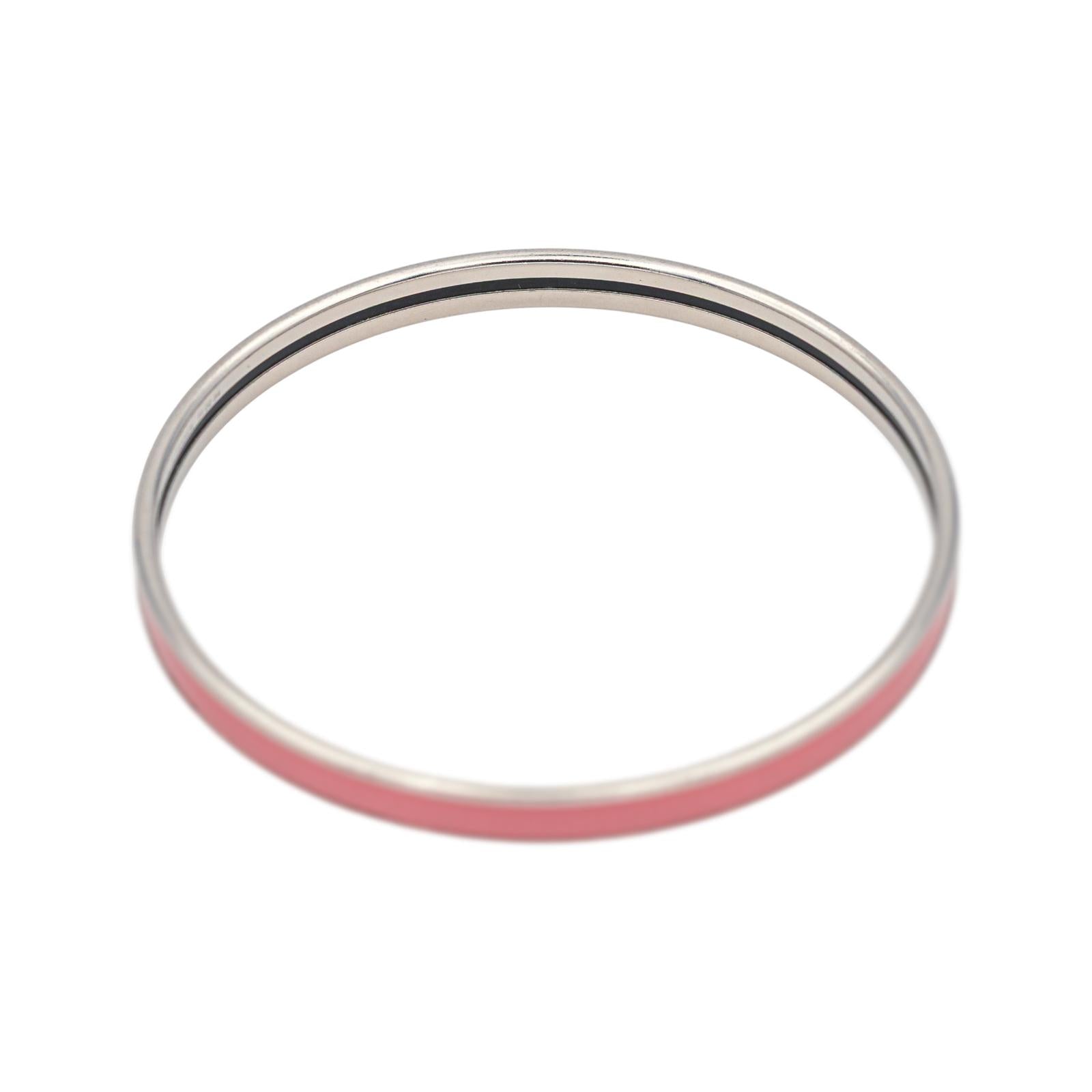 Hermès Bracelet Jonc  Métal argenté