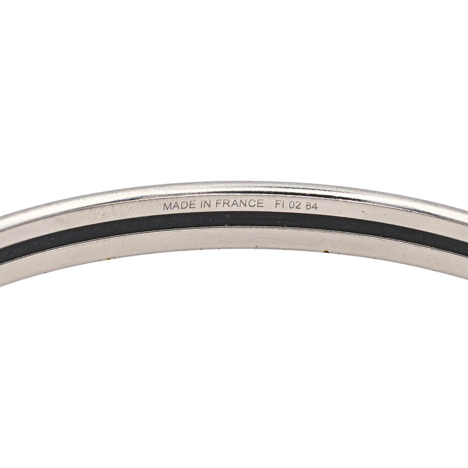 Hermès Bracelet Jonc  Métal argenté