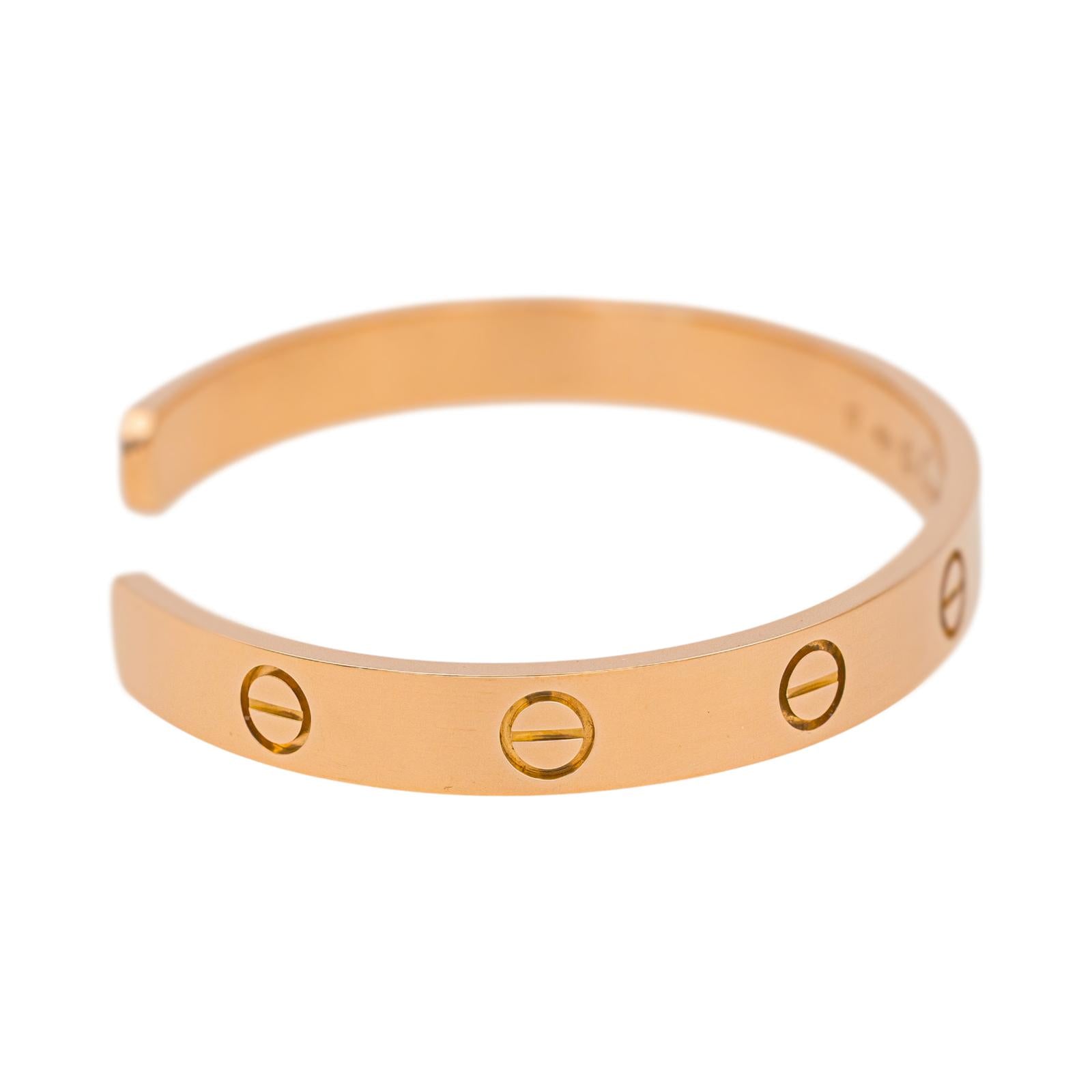 Cartier Bracelet Love Or rose