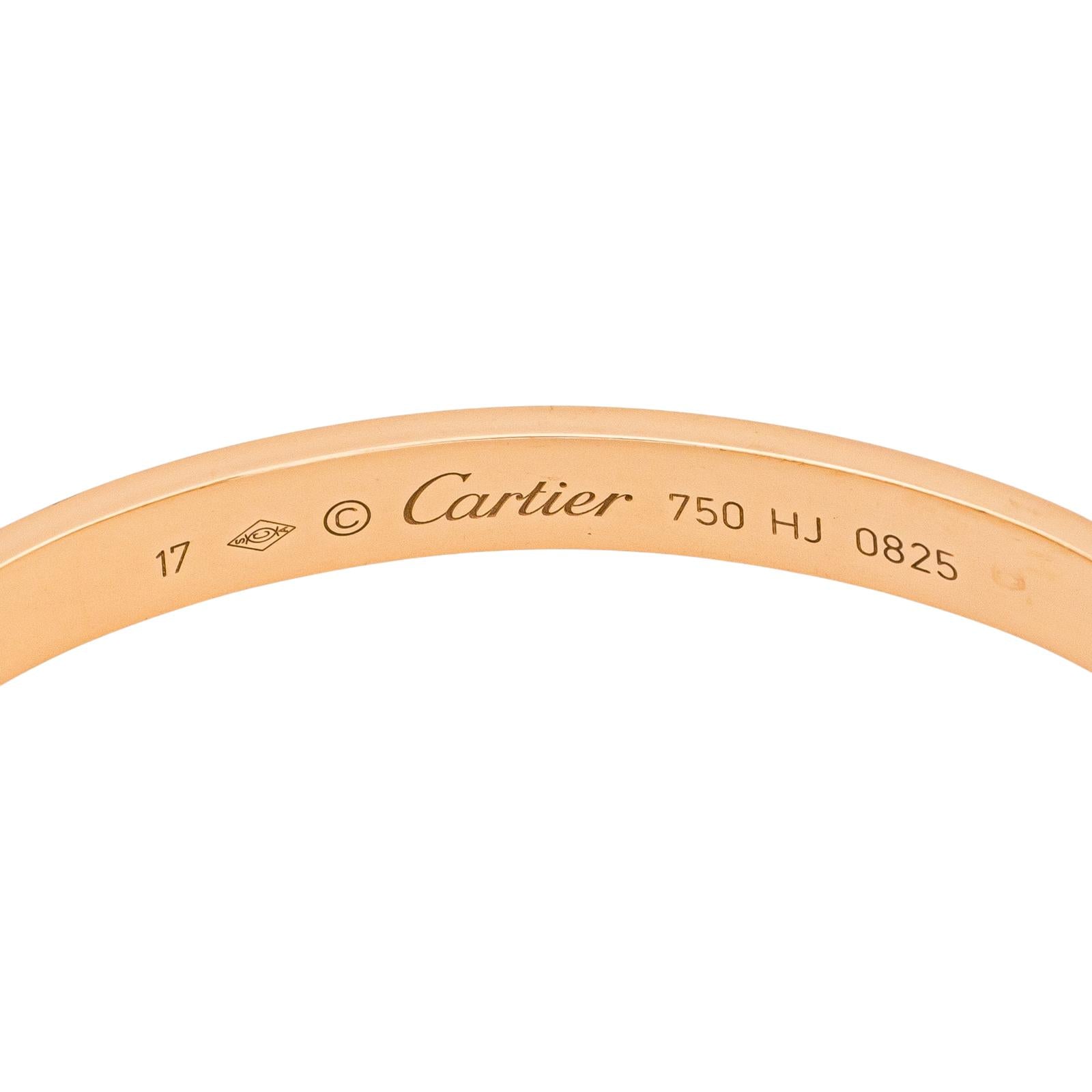 Cartier Bracelet Love Or rose