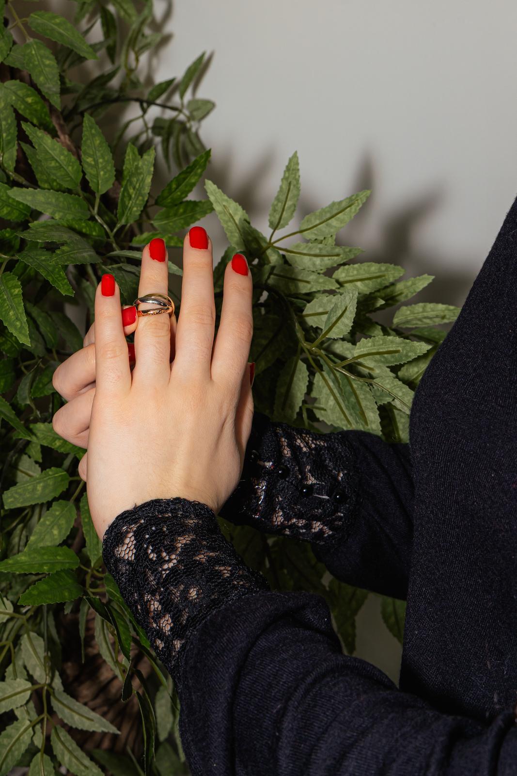 Cartier Bague Trinity Or rose, Or jaune, Or blanc