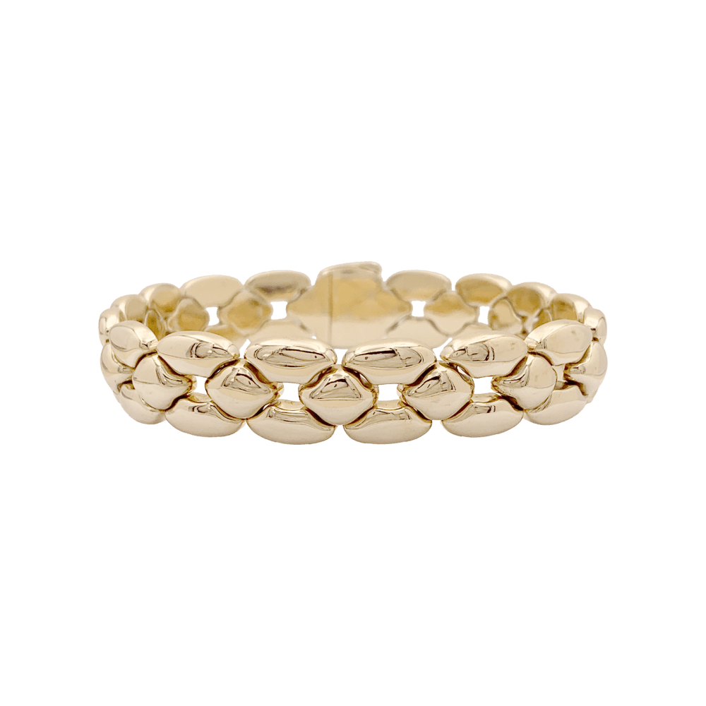 Bracelet Cartier, "Margot", or jaune.