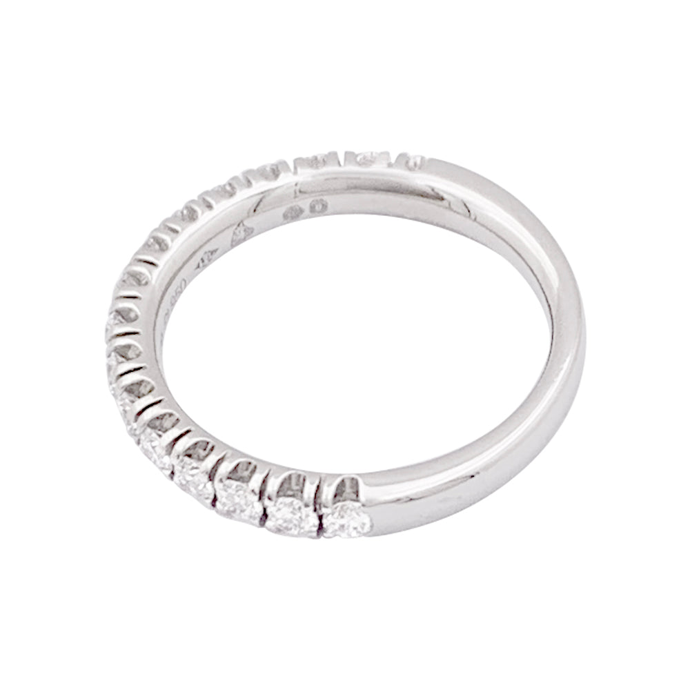 Alliance Cartier "Etincelle" platine, diamants.