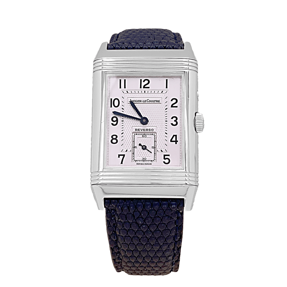 Montre Homme Jaeger Lecoultre, "Duoface Night & Day", acier.