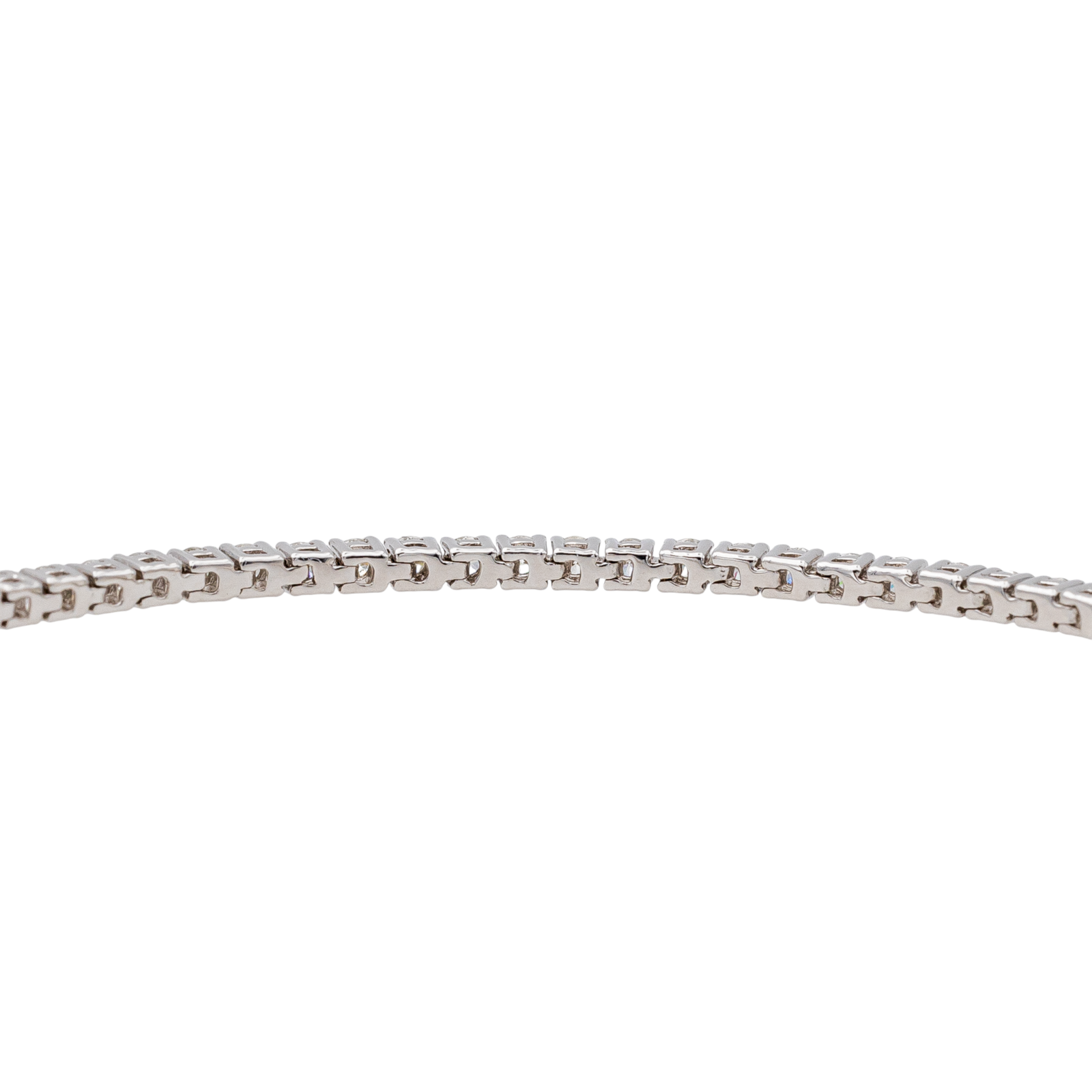 Bracelet Ligne Or blanc Diamant