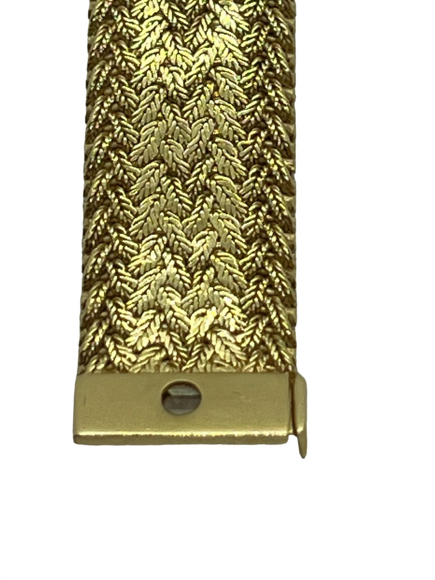 Gay Frères, Polish mesh bracelet, 18K gold