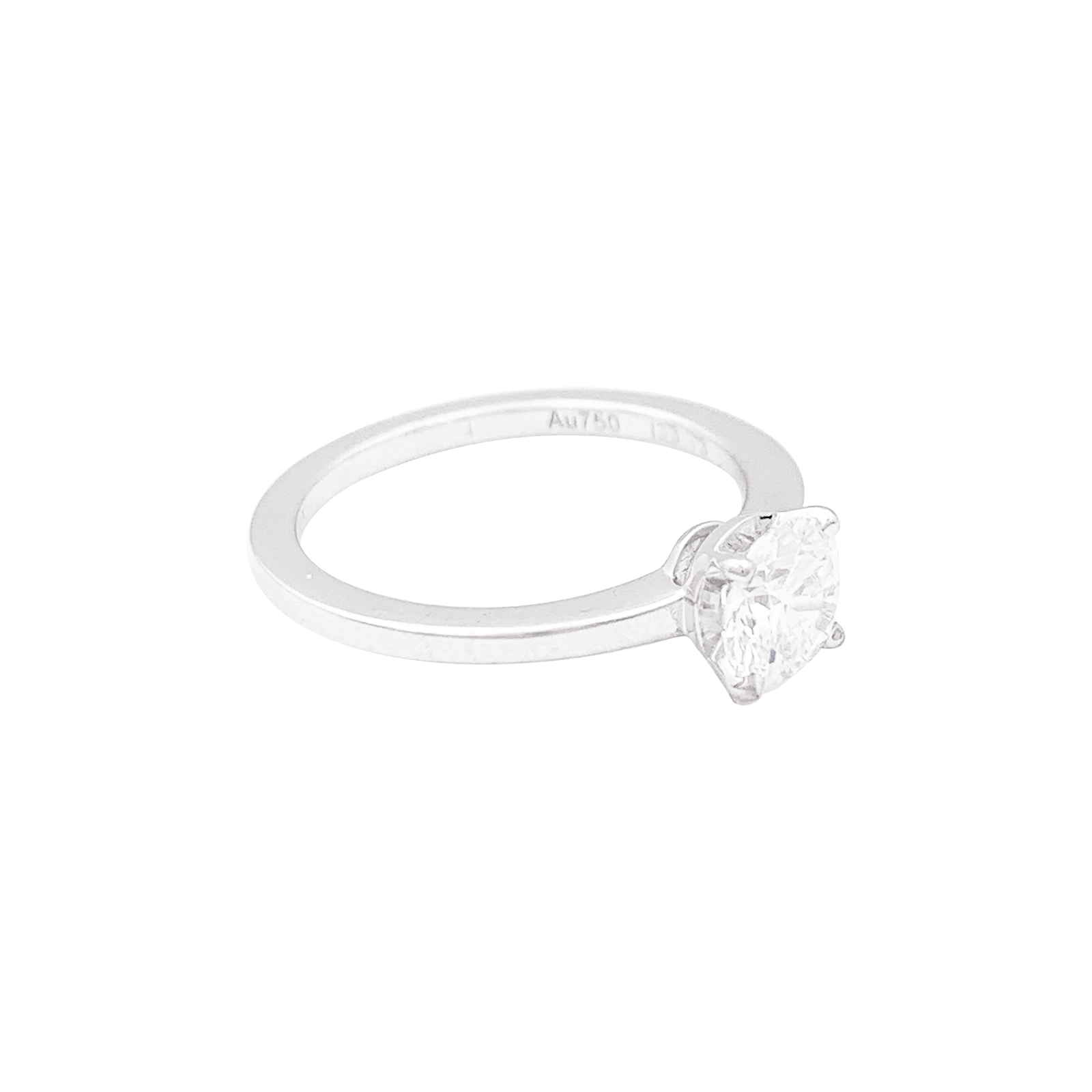 Bague MESSIKA, "Emotion", diamant, or blanc.