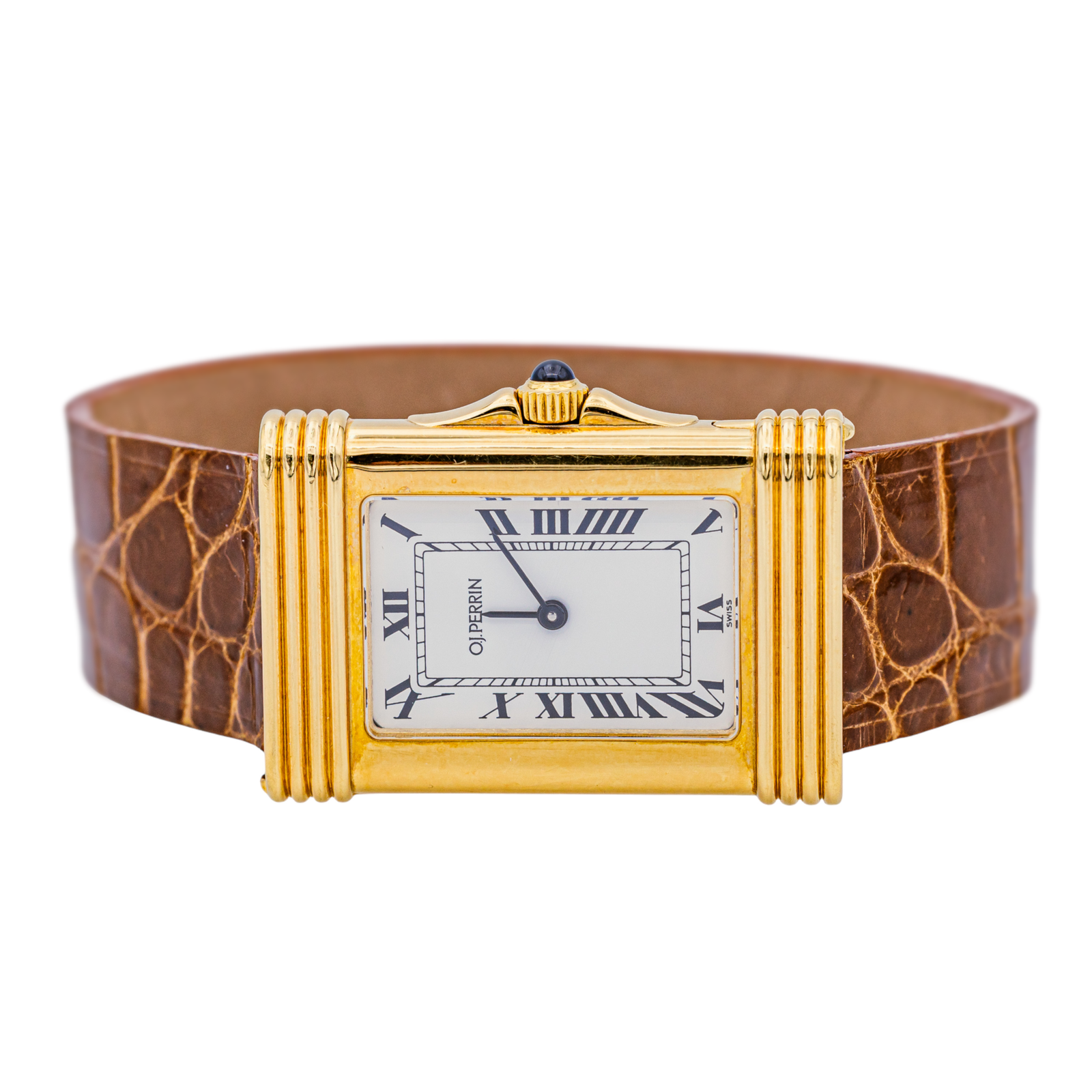 O.J. Perrin Montre  Or jaune Saphir