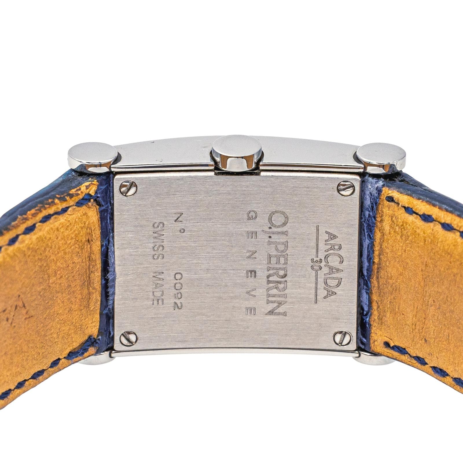 O.J. Perrin Montre Arcada Acier