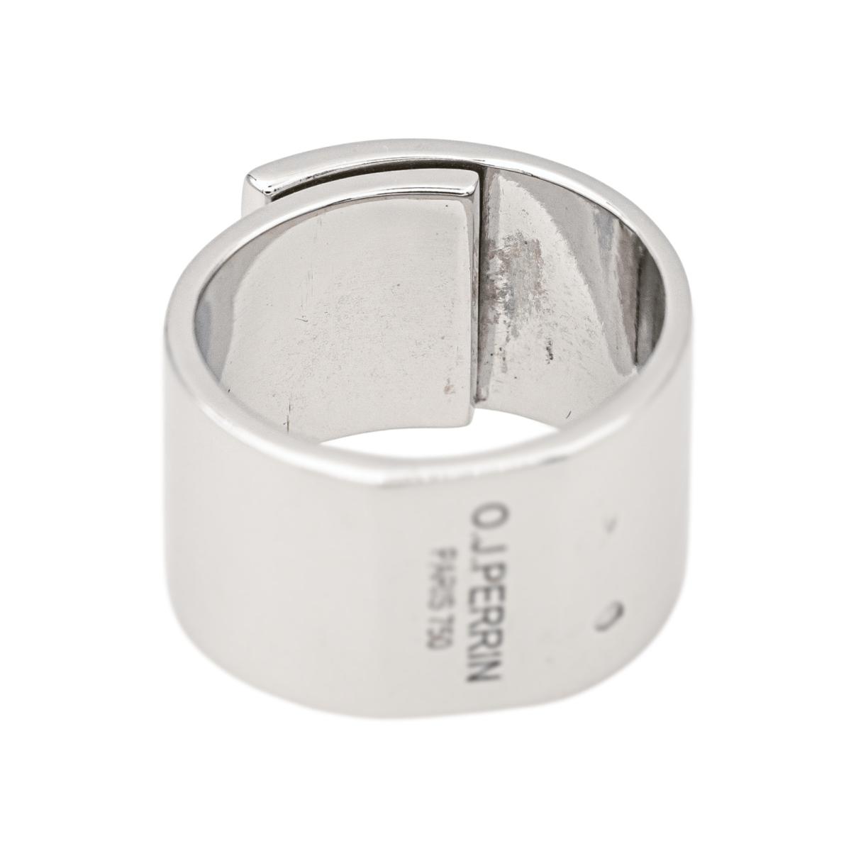 O.J. Perrin Bague Légendes Or blanc - Maison Eloe