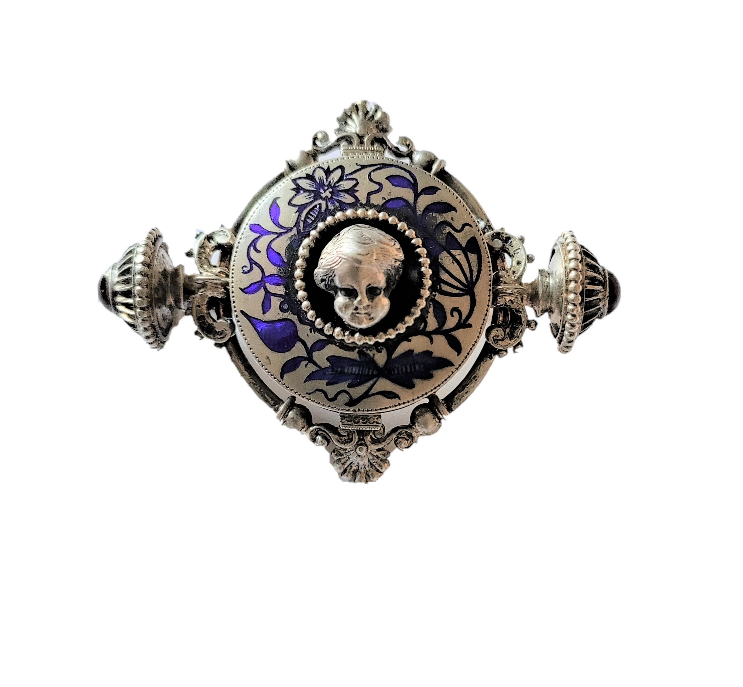 Broche néo-renaissance XIXe style Renaissance