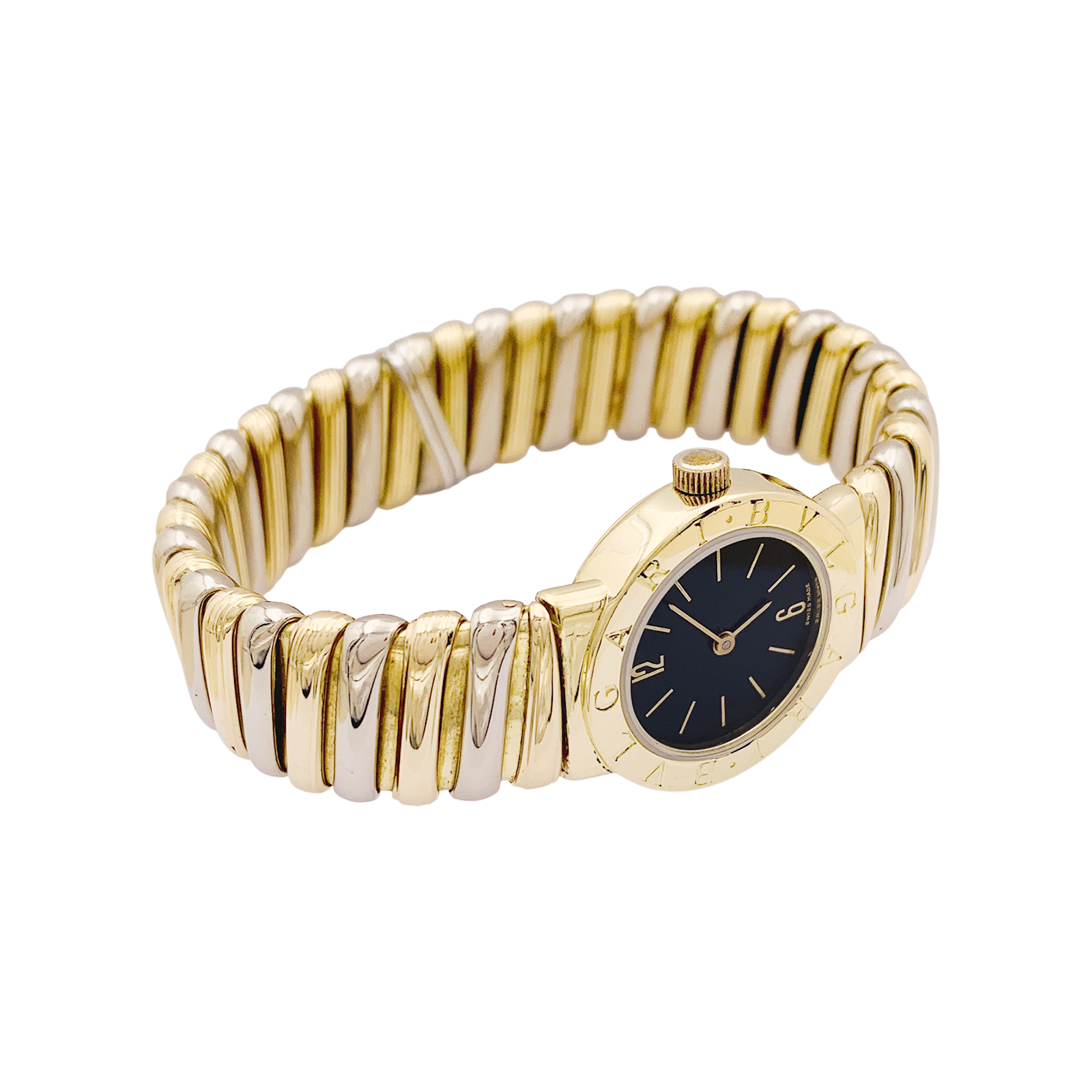 Montre Bulgari, "BB 23 2T", deux ors.