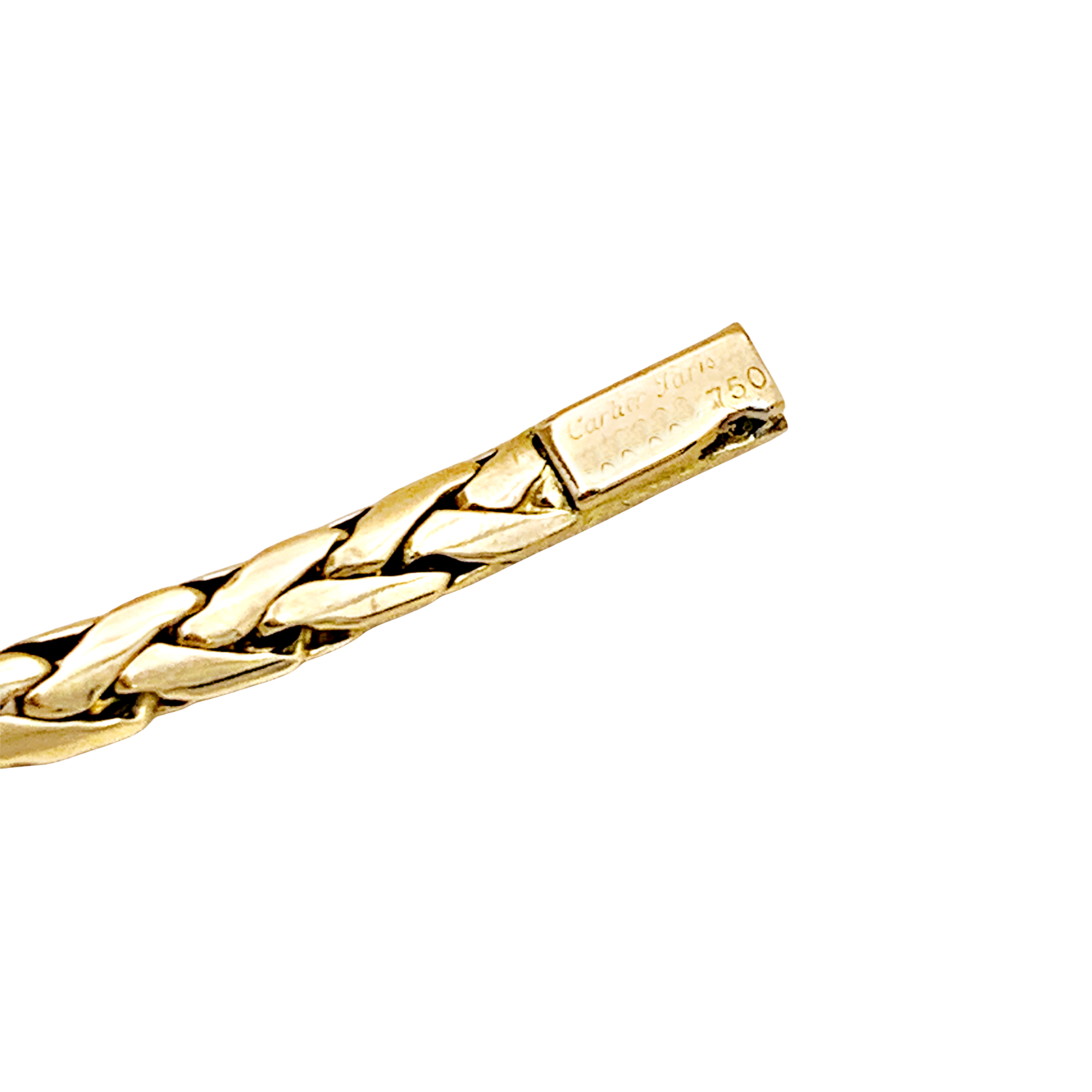 Bracelet vintage Cartier or jaune.