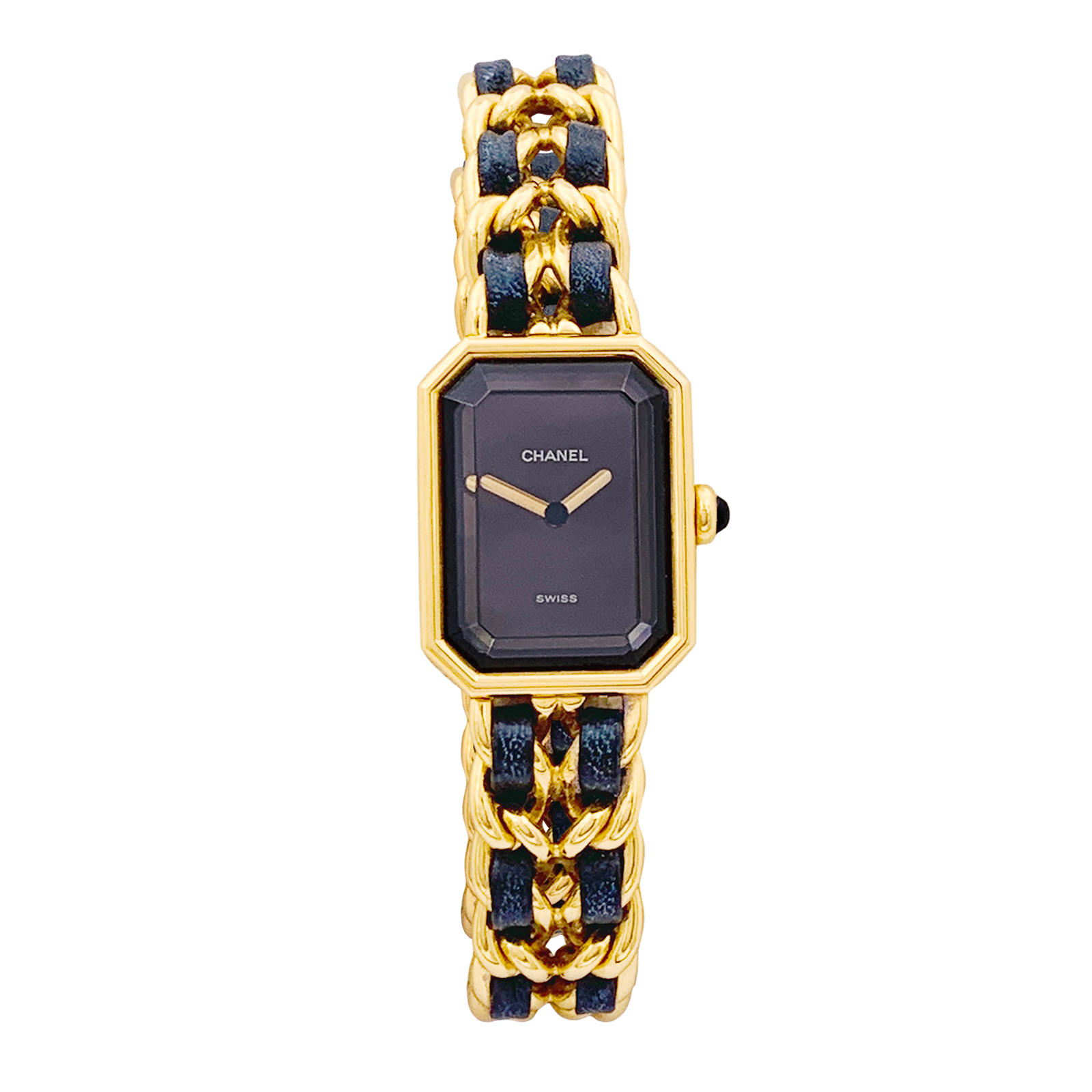 Montre Chanel, "Première", plaqué or.