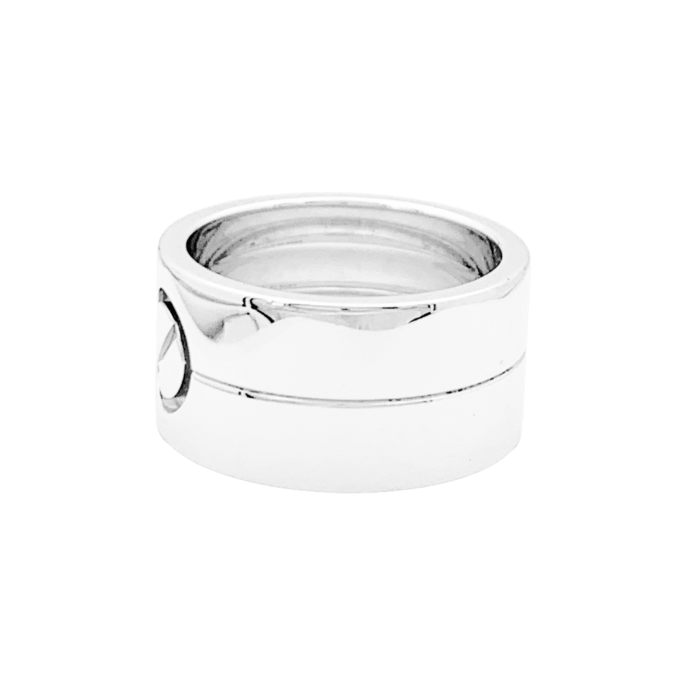 Bague Cartier, "Love" or blanc.