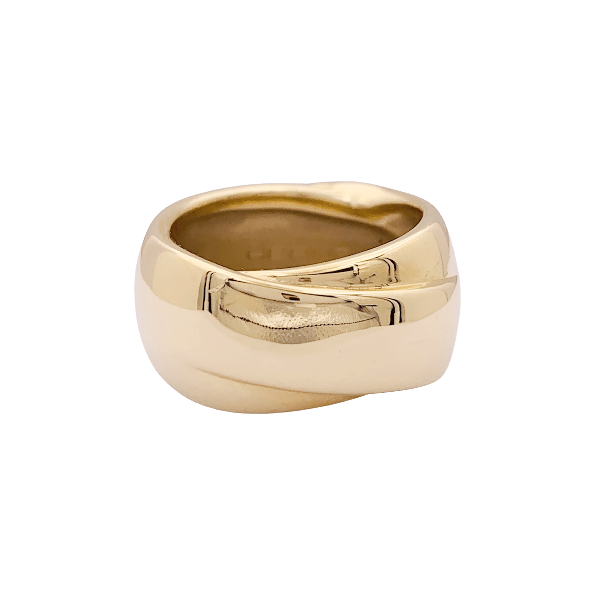 Bague Hermès "Volte", or jaune. - Maison Eloe