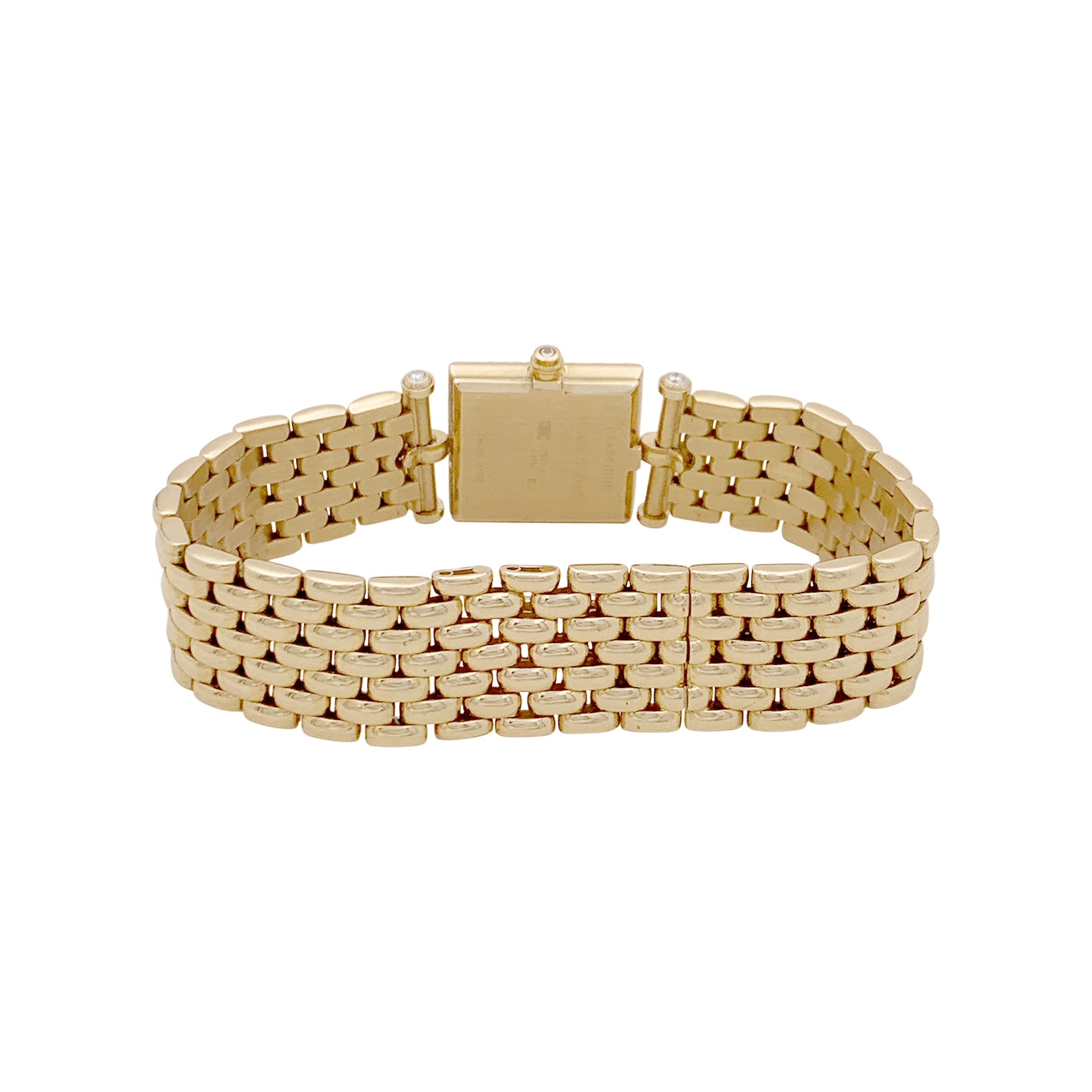 Montre Van Cleef & Arpels, "Classique", or jaune et diamants.