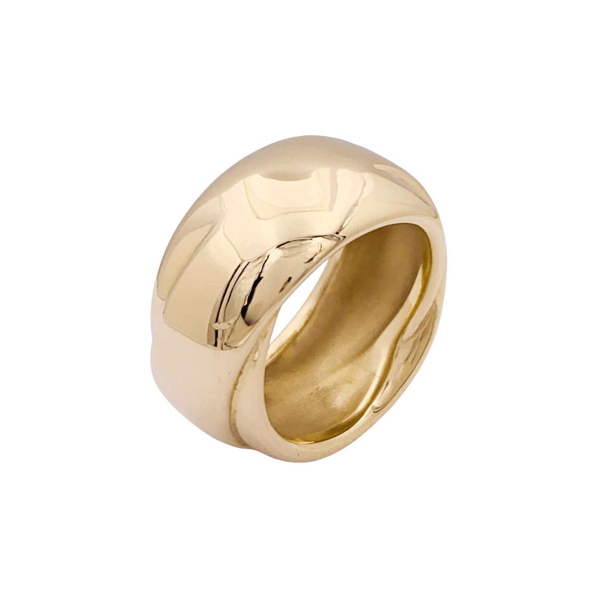 Bague Hermès "Volte", or jaune. - Maison Eloe