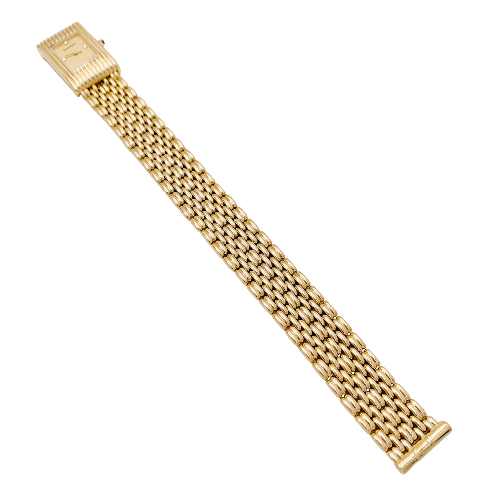 Montre Boucheron, "Reflet", or jaune, diamants.