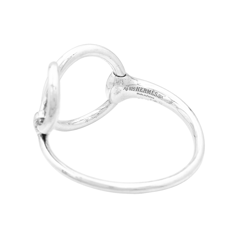 Bracelet Hermès, argent.