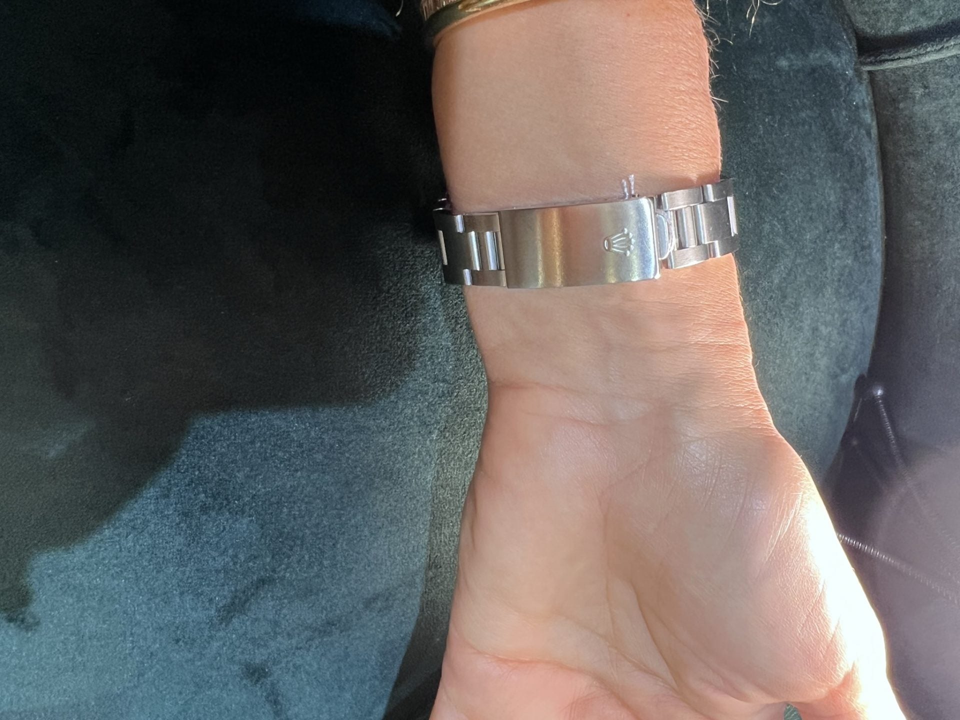 Rolex Air King Steel Watch