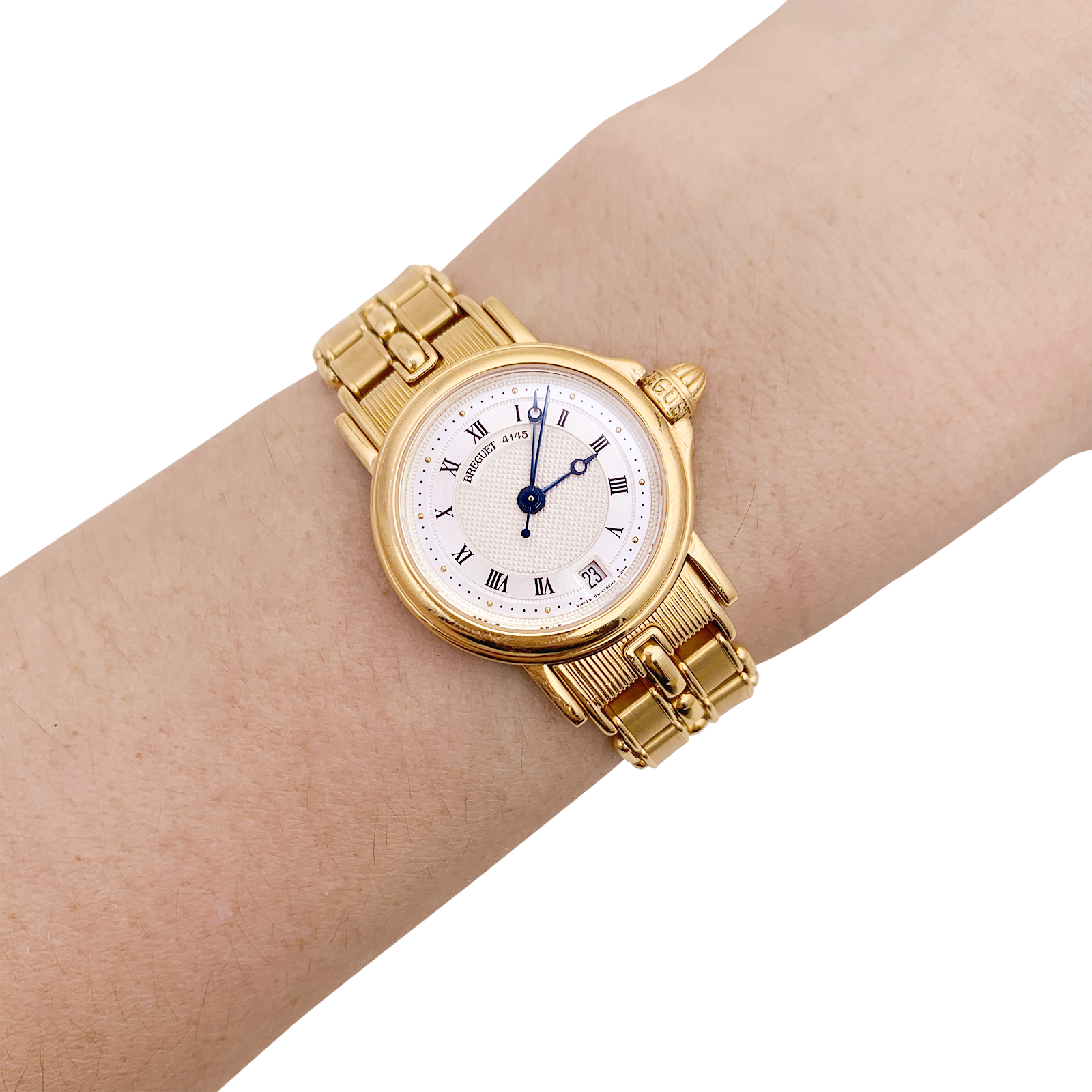 Montre Breguet, "Marine", or jaune.
