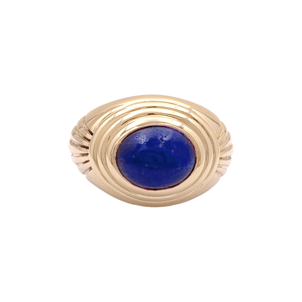 Bague Boucheron,"Jaïpur", or jaune, lapis-lazuli.