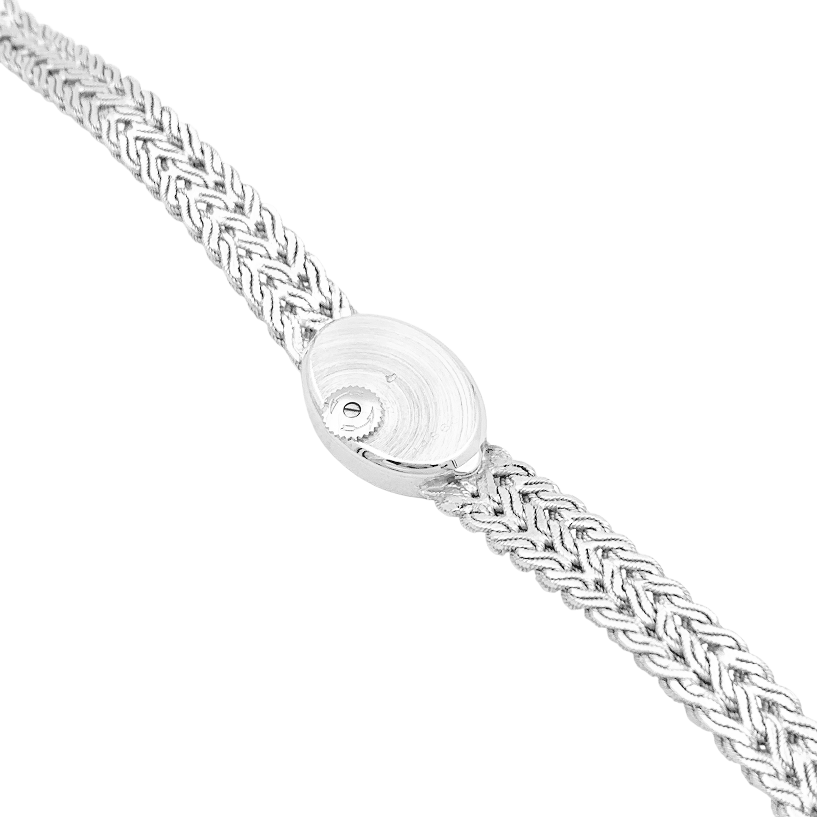 Montre Vacheron Constantin, or blanc.