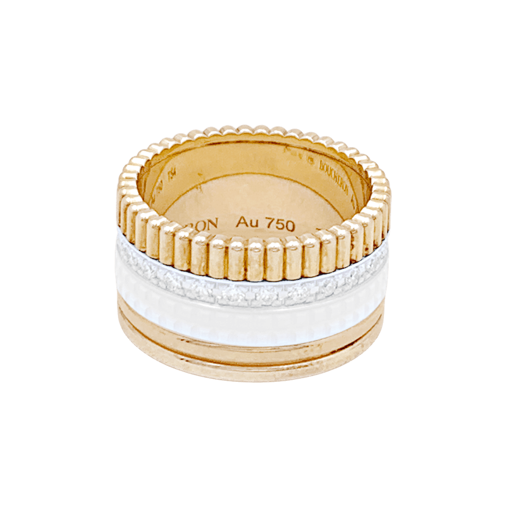 Bague BOUCHERON, "Quatre White Edition".