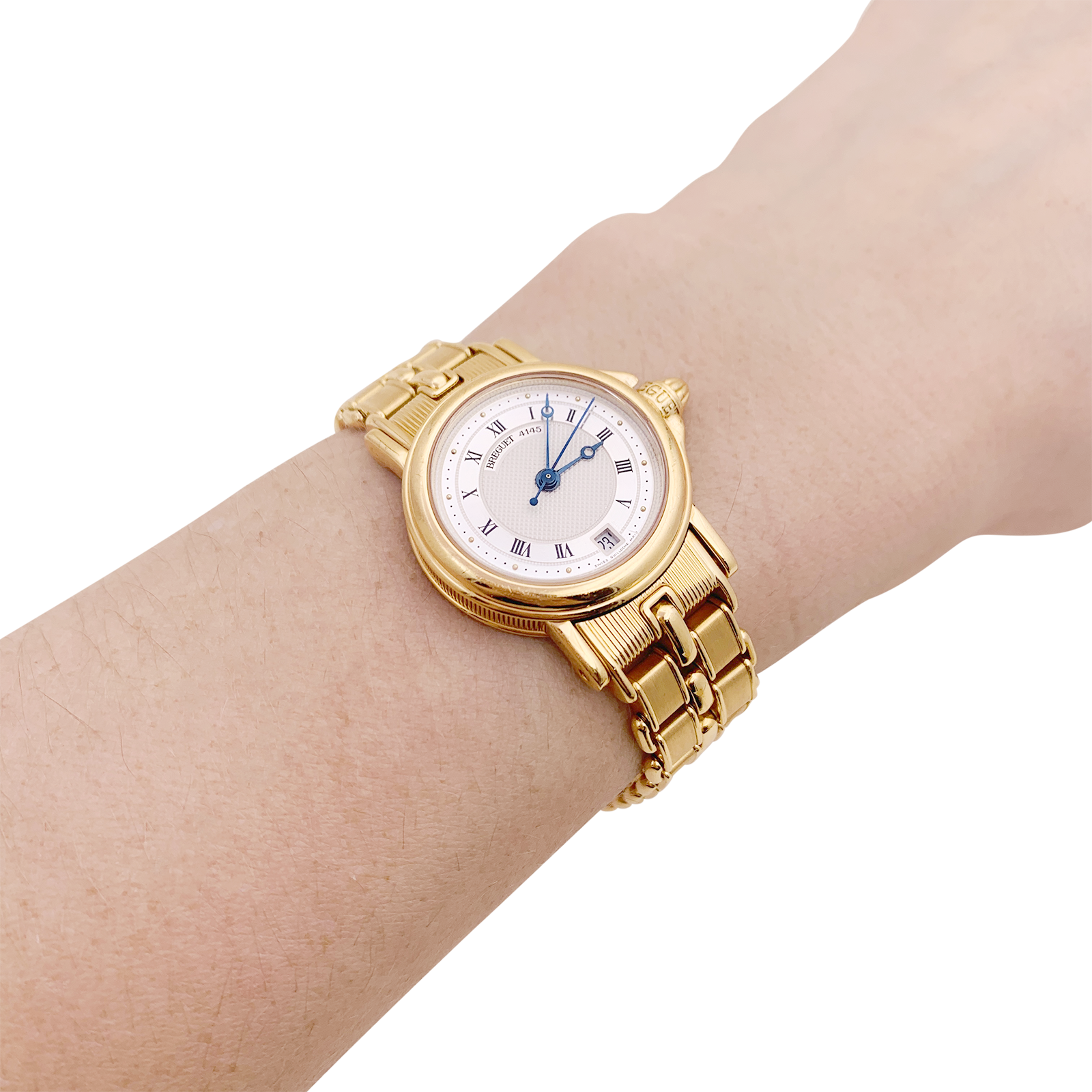 Montre Breguet, "Marine", or jaune.