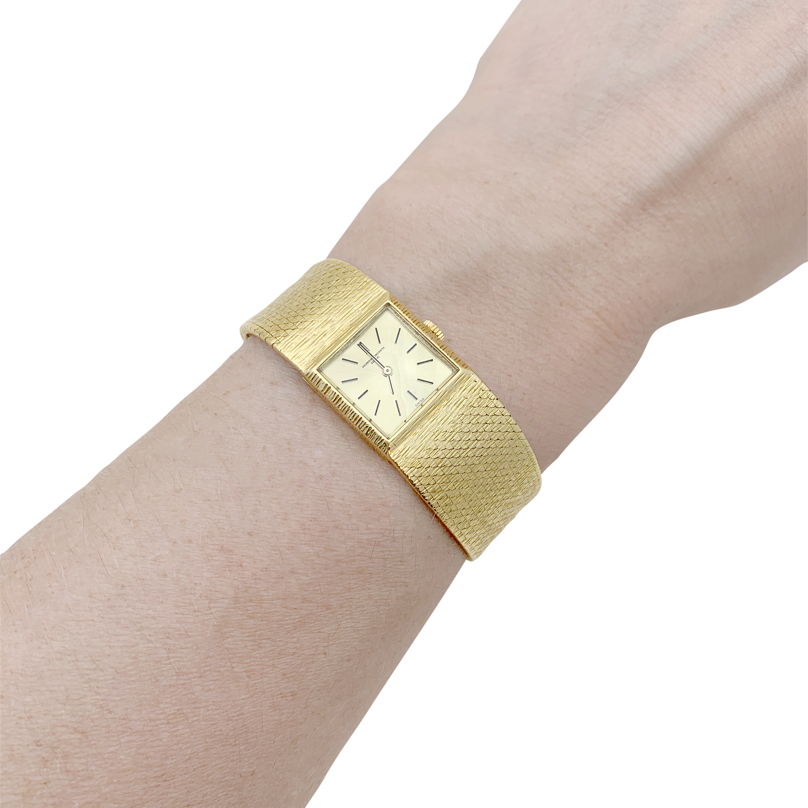 Montre Vacheron Constantin, or jaune.