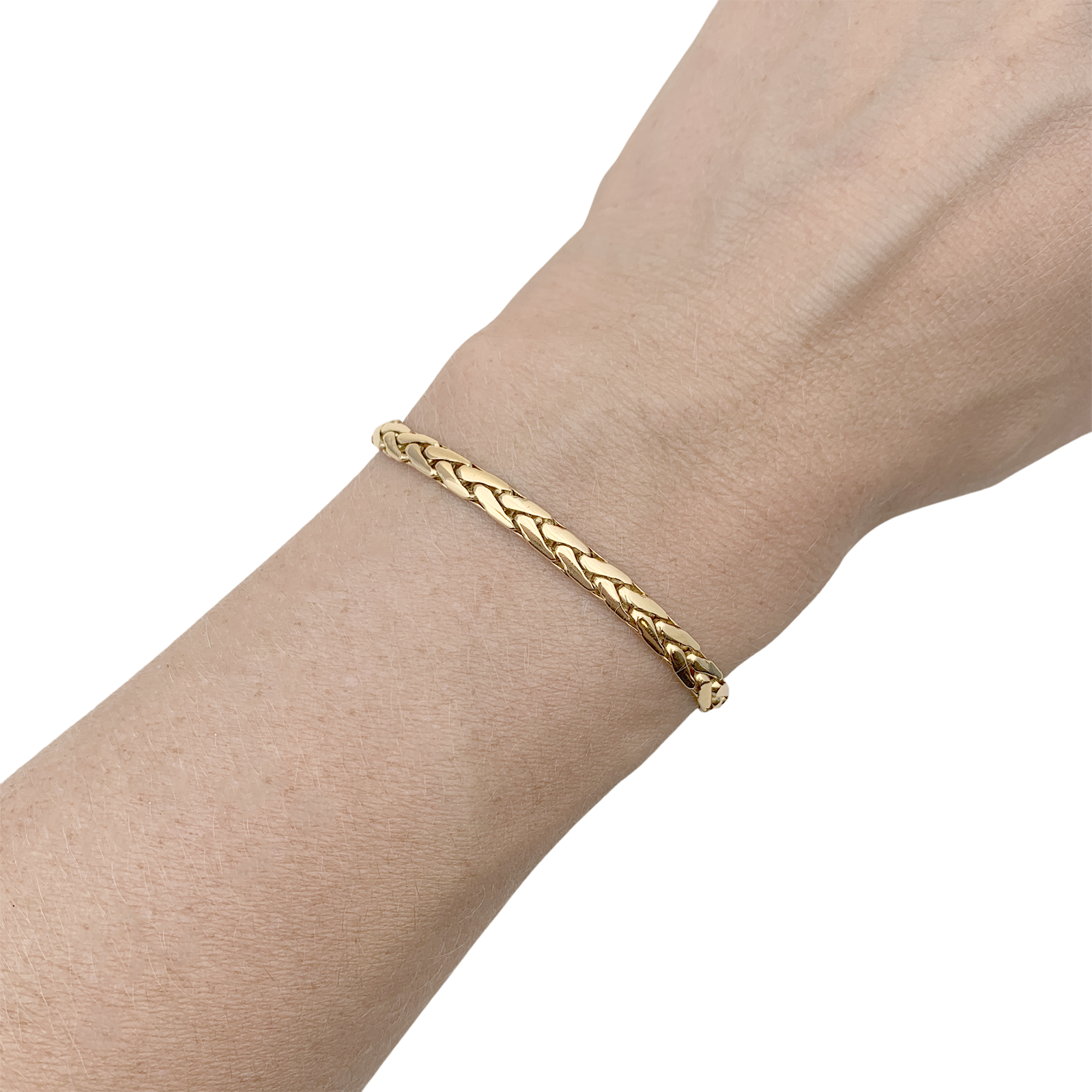 Bracelet vintage Cartier or jaune.