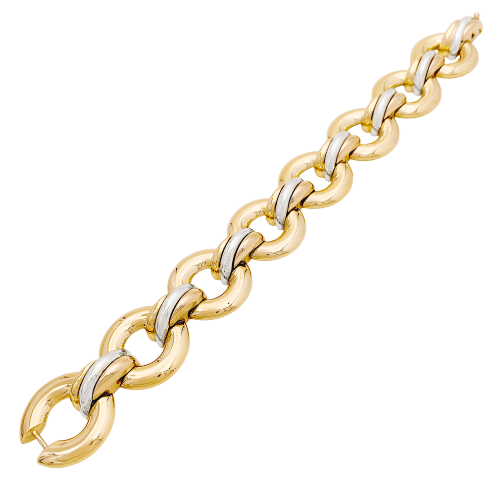 Bracelet Cartier, "Liens croisés Trinity", 3 ors.