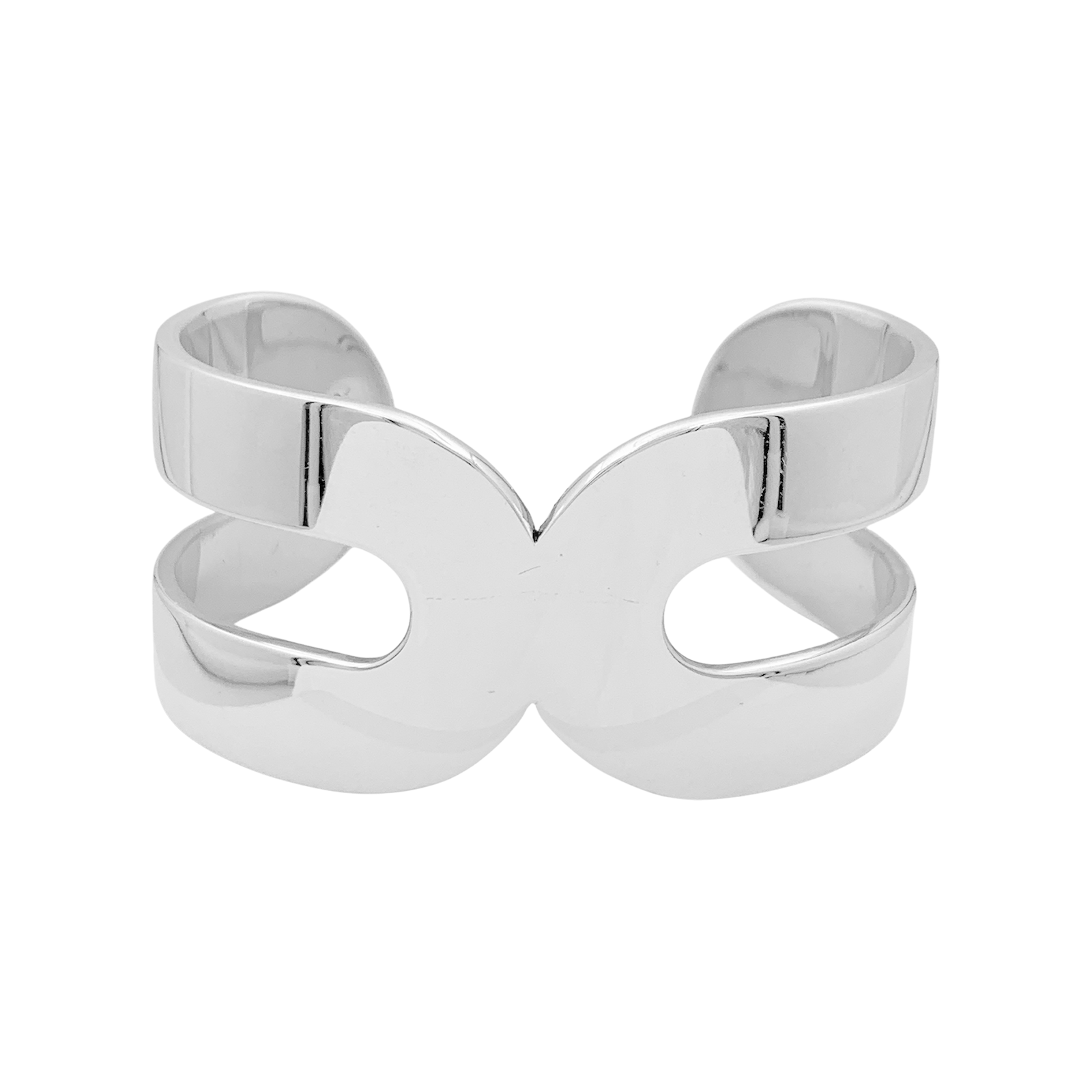 Bracelet Dinh Van, "Maillon XL", argent.