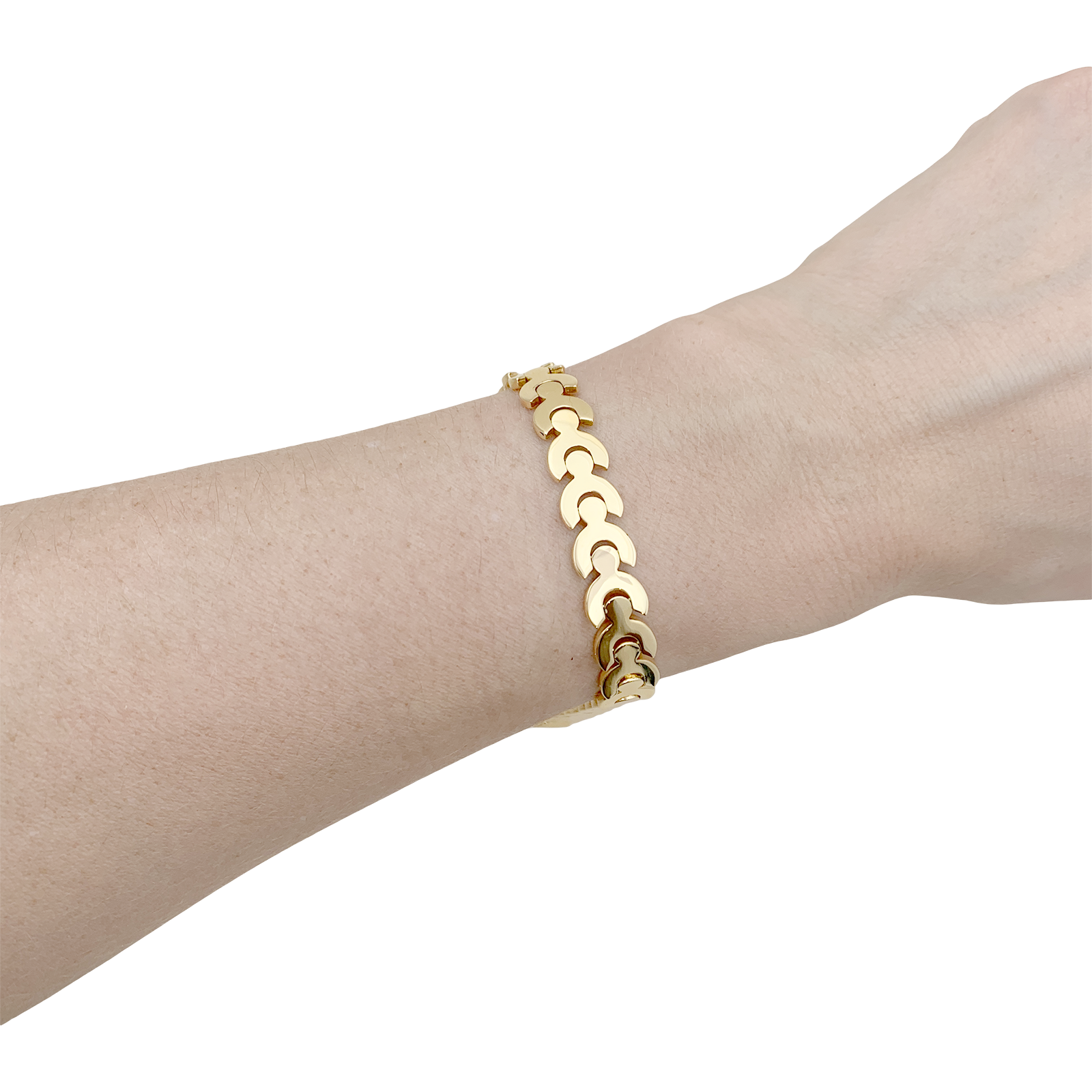 Bracelet FRED, or jaune.