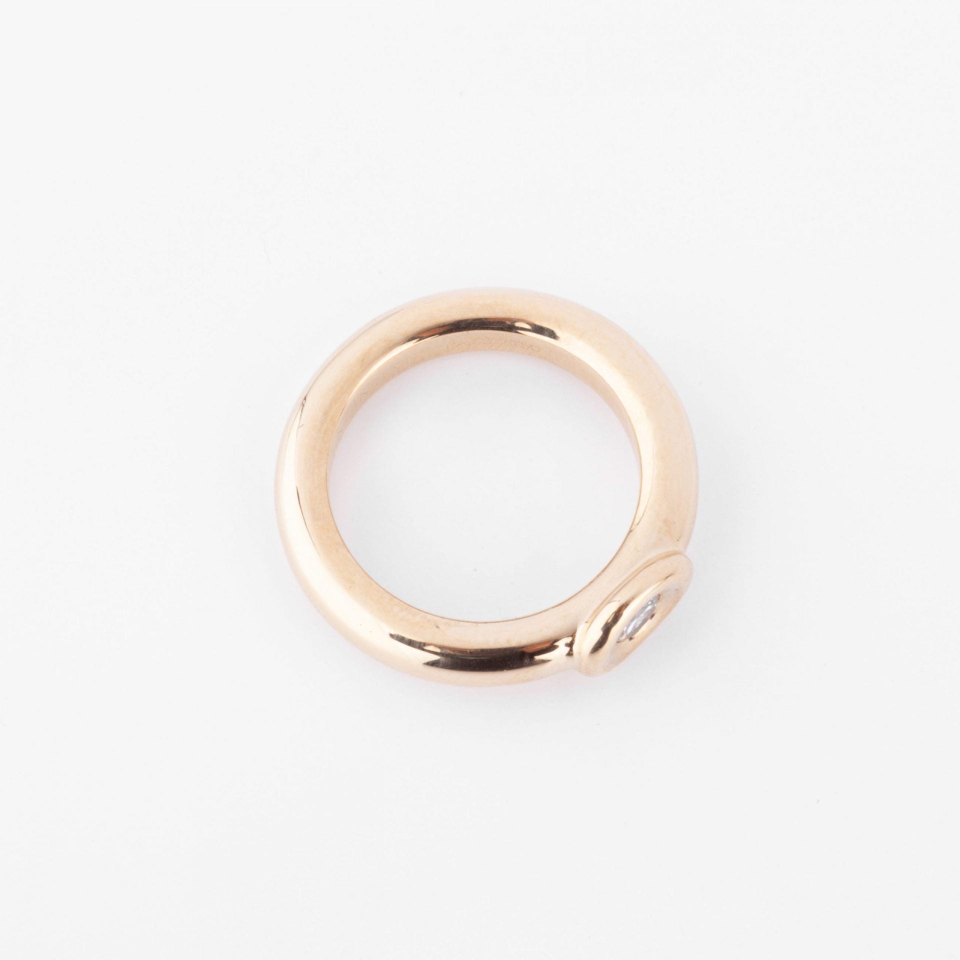 Yellow gold and diamond ring from Chaumet