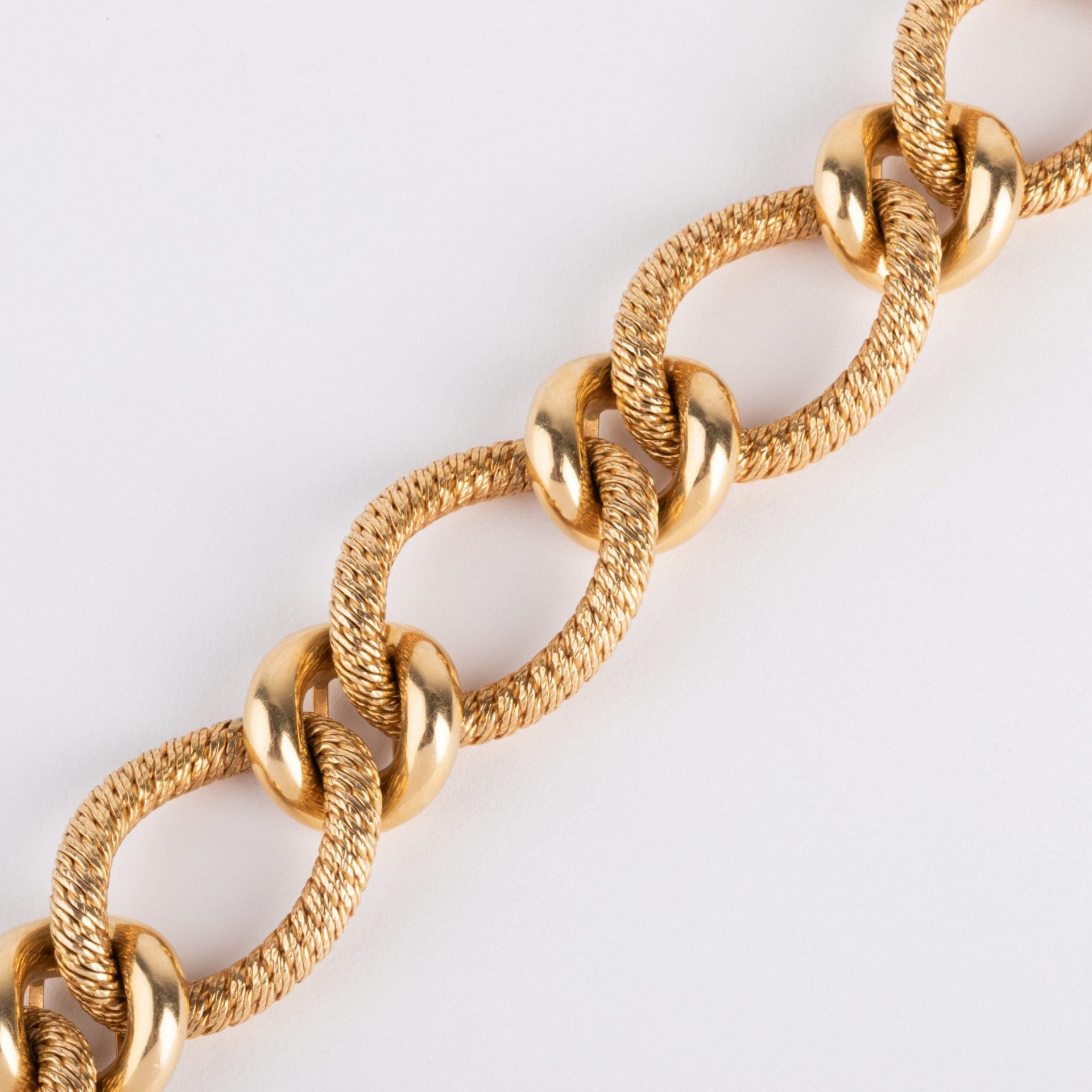 Georges Lenfant, yellow gold bracelet