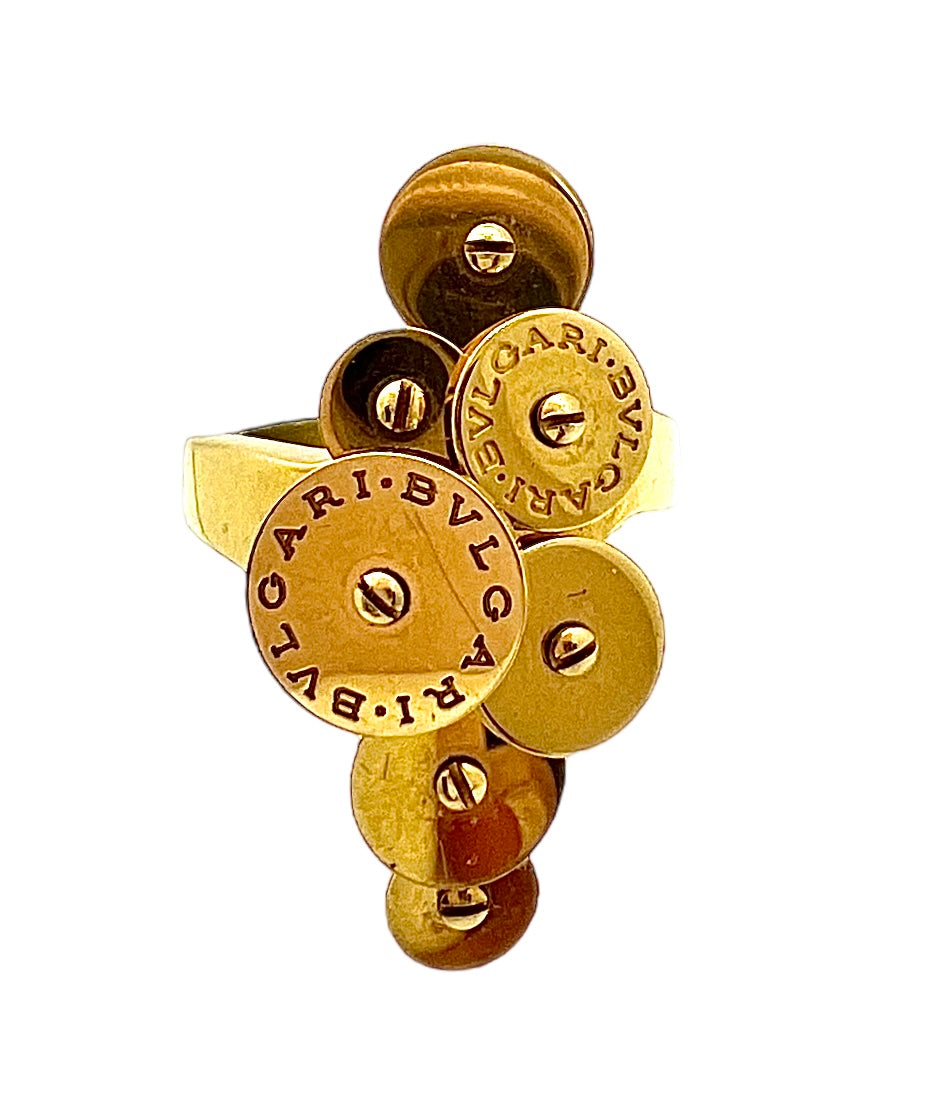 Bague Bulgari "Cicladi" or jaune 18K